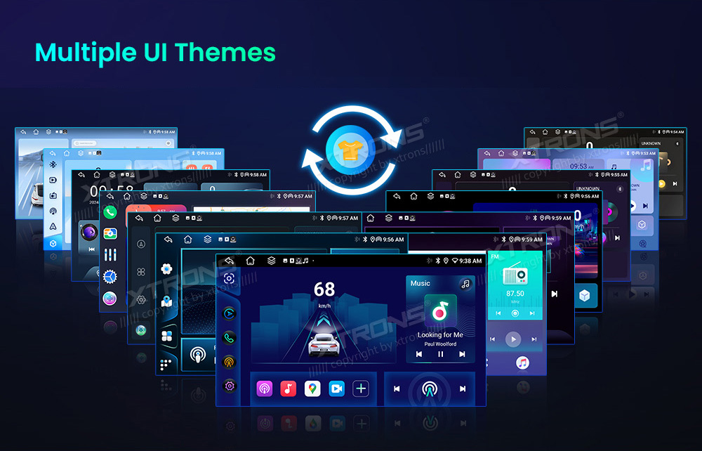 XTRONS TID701L XTRONS TID701L Xtronsi unikaaldisainiga kasutajaliides