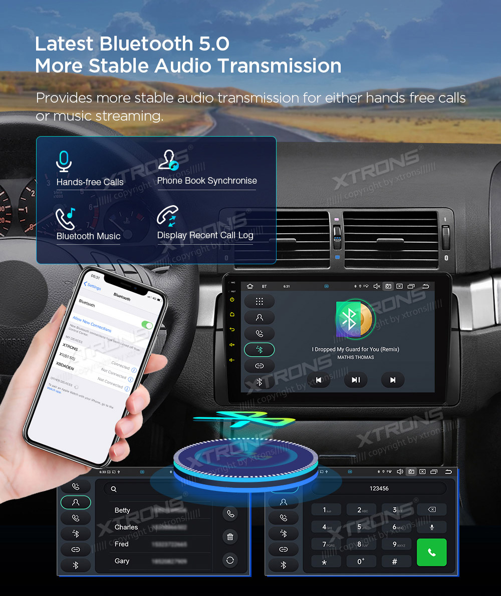 XTRONS XTR9430 XTRONS XTR9430 bluetooth handsfree käed vabad kõned