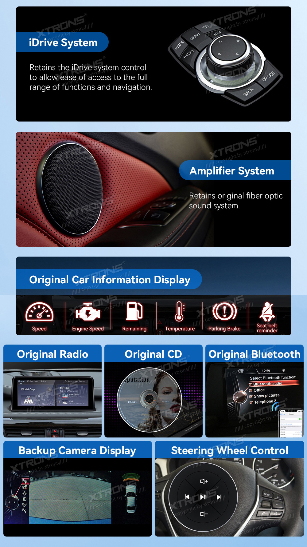 XTRONS QTB10FVNB XTRONS QTB10FVNBSäilib auto originaal raadio ja CD/DVD/USB -mängija