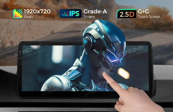 XTRONS QTB10FVNB XTRONS QTB10FVNB HD mahutundlik puuteekraan GPS navi