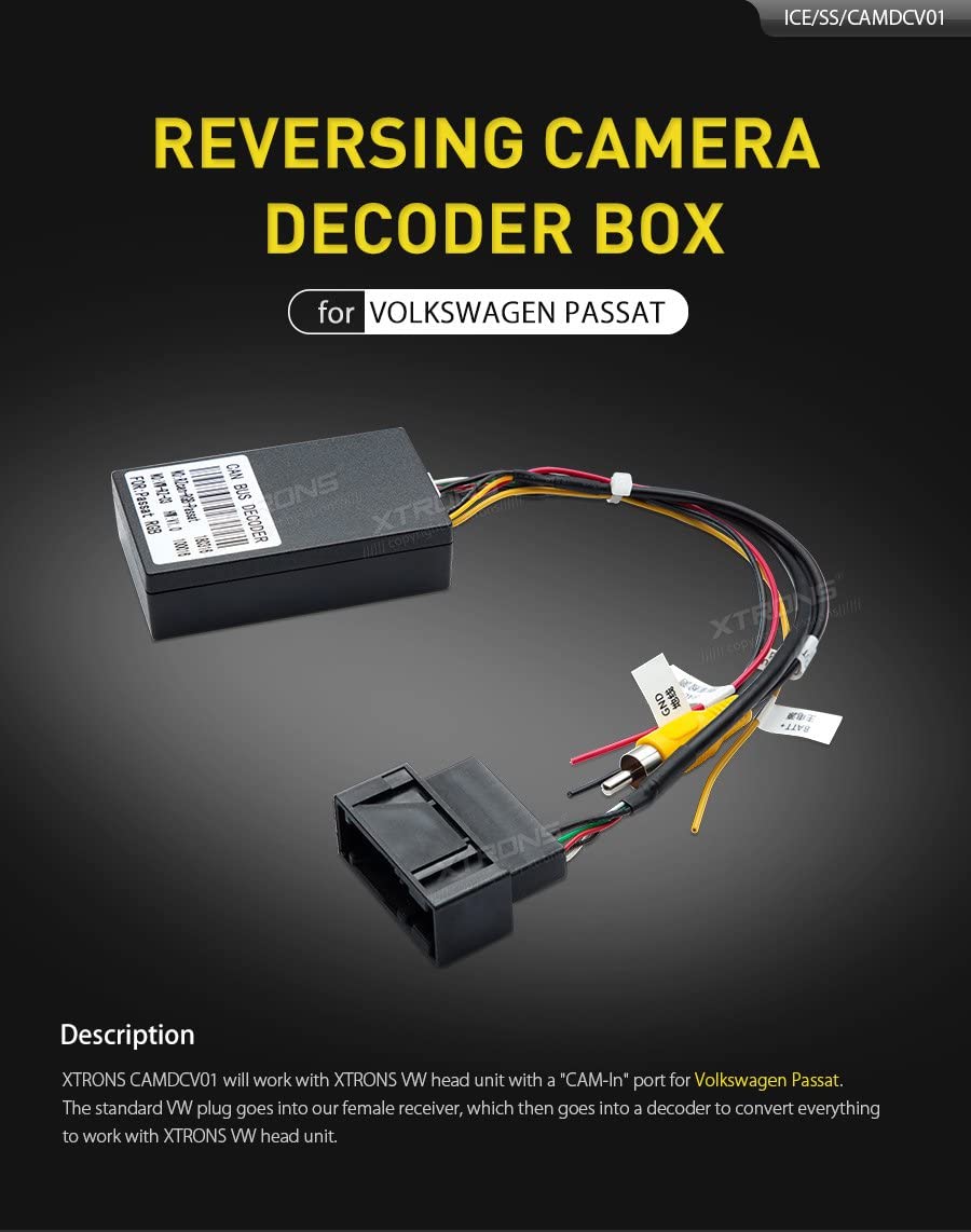 VW originaal tagurduskaamera can adapter