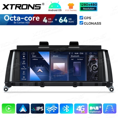 4+64Gb | 8.8"  | BMW X3/X4 F25/F26 iDrive NBT (2013-2016) Android 14 GPS autoraadio ja multimeedia keskus