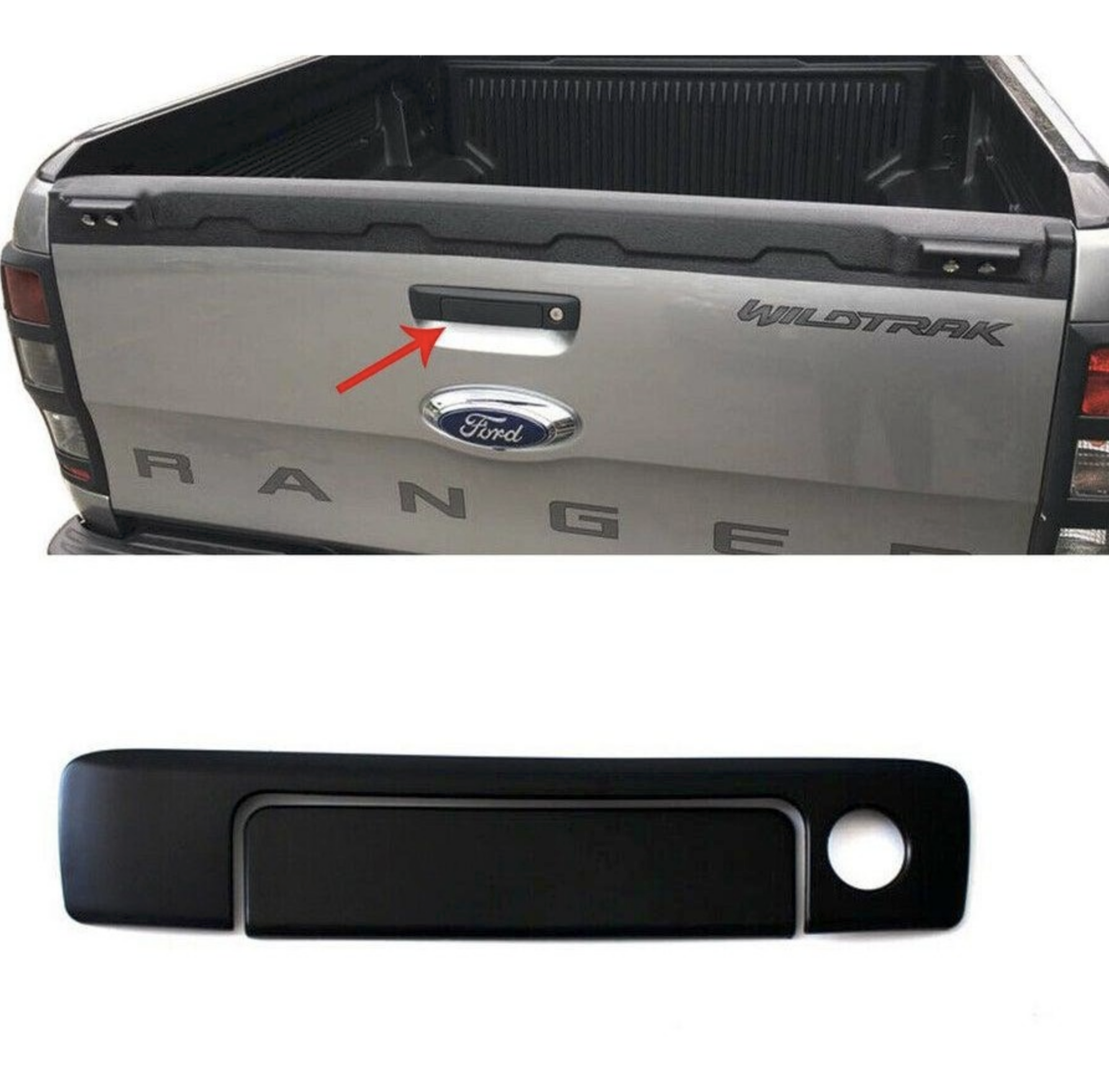 Ford Ranger / Mazda BT50 tagaluugi käepidemega AHD Tagurduskaamera