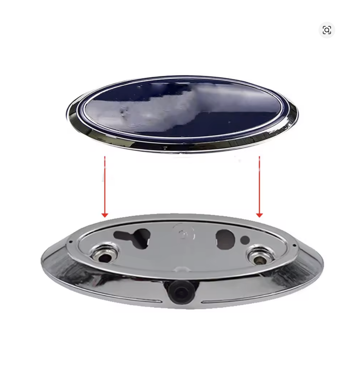 Ford Ranger Explorer T6 tagaluugi käepidemega AHD Tagurduskaamera