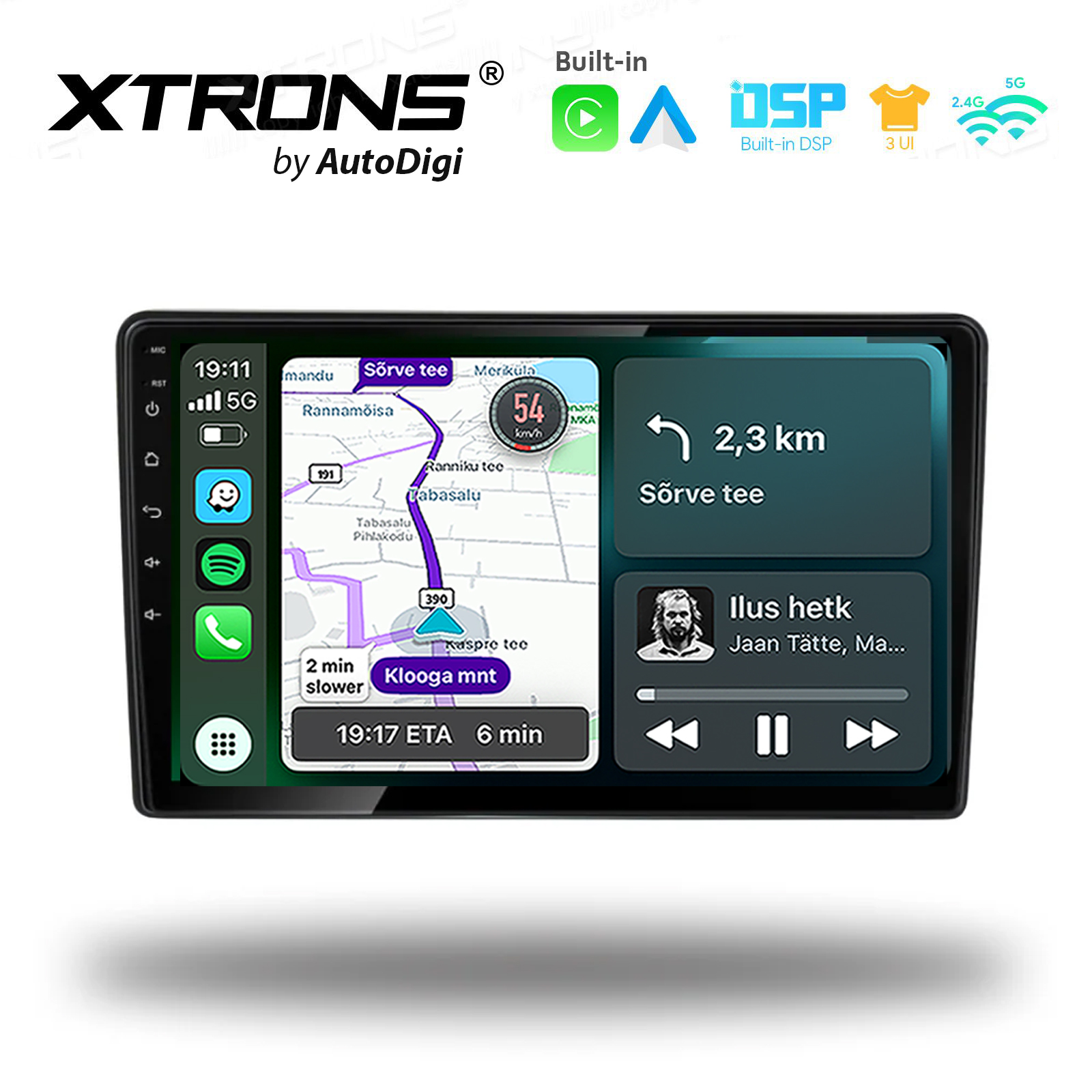 XTRONS XTR0697 Mudelikohane android multimeediakeskus gps naviraadio