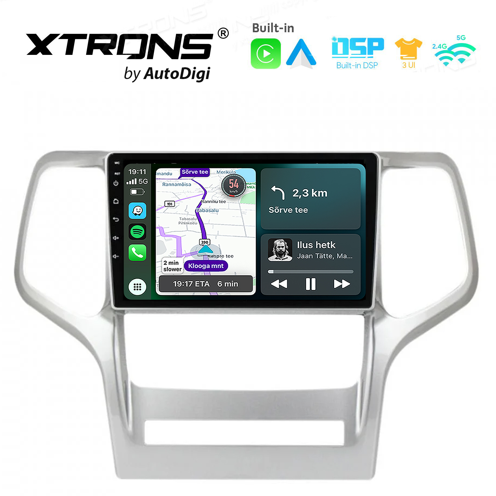 XTRONS XTR1840 Mudelikohane android multimeediakeskus gps naviraadio