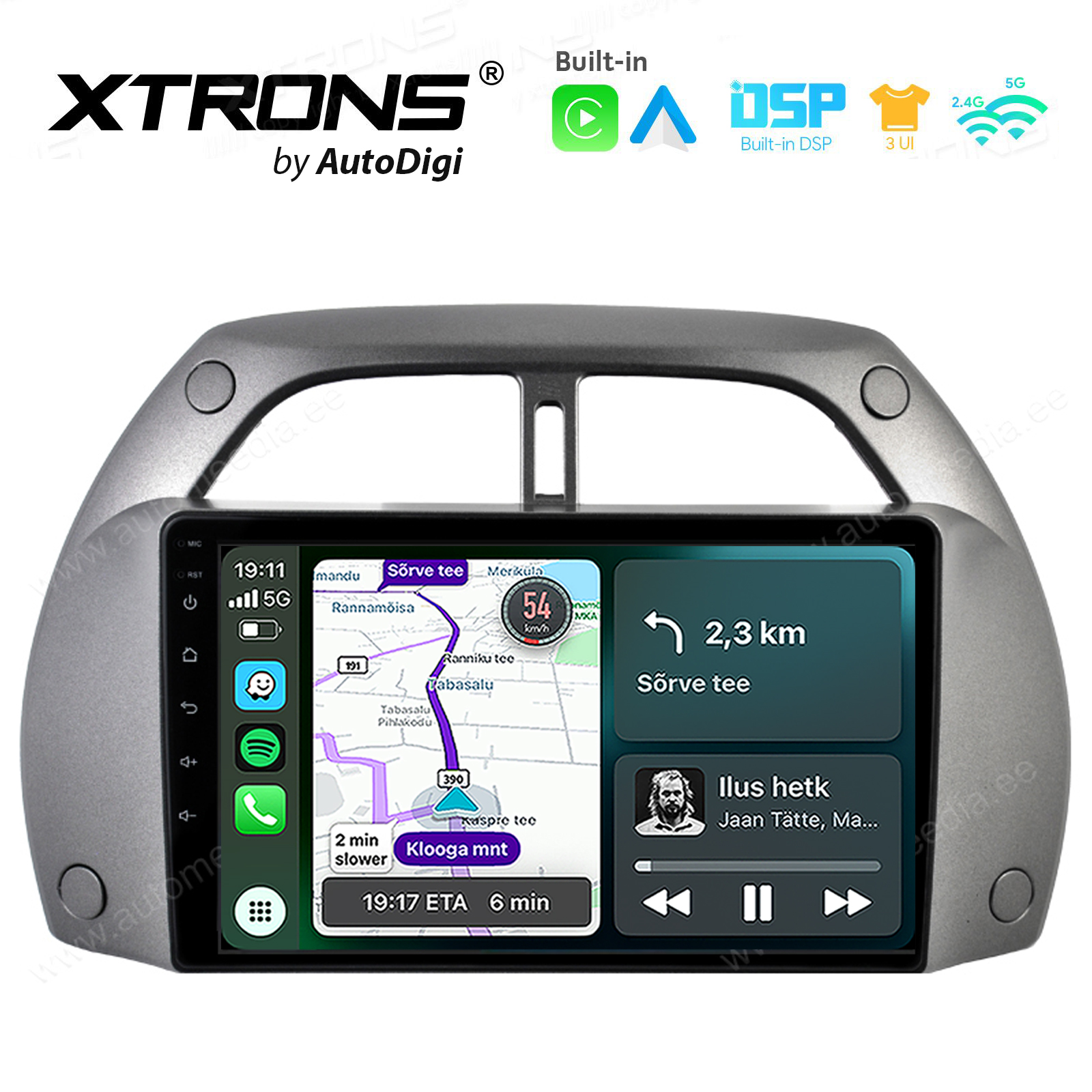 XTRONS XTR9123 Mudelikohane android multimeediakeskus gps naviraadio