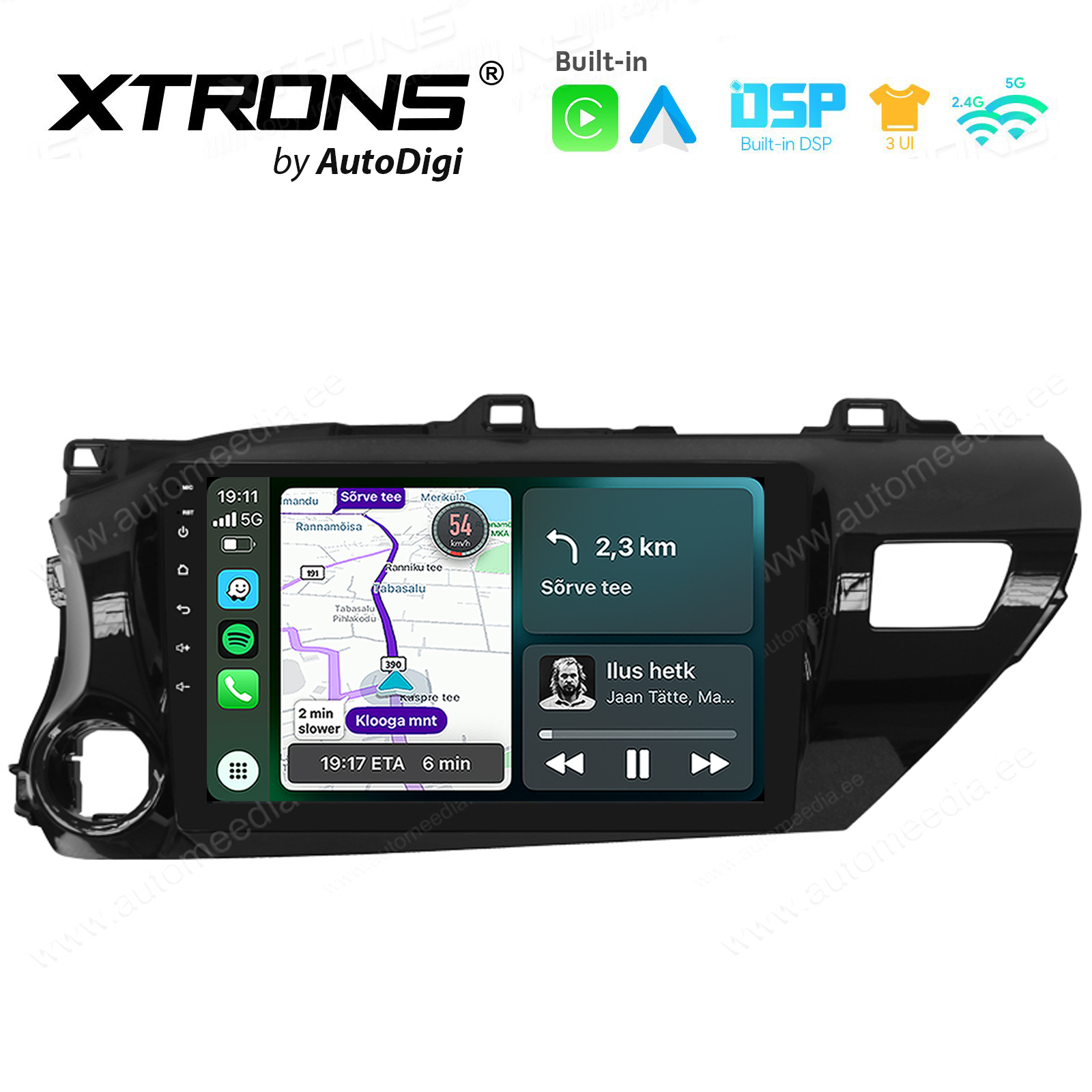 XTRONS XTR9141 Mudelikohane android multimeediakeskus gps naviraadio