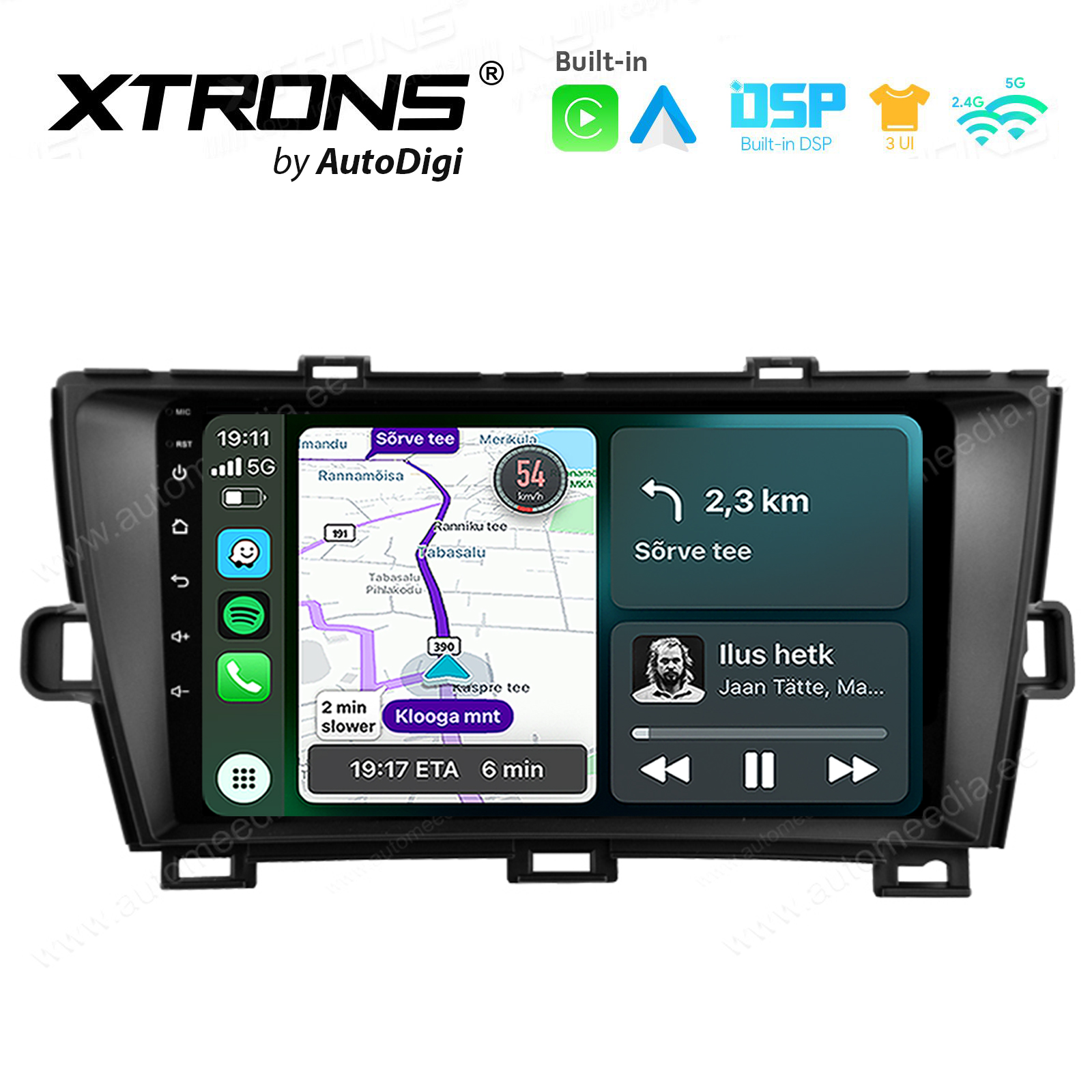 XTRONS XTR9144 Mudelikohane android multimeediakeskus gps naviraadio