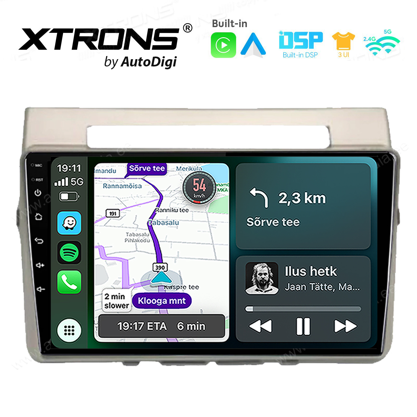 XTRONS XTR9156 Mudelikohane android multimeediakeskus gps naviraadio
