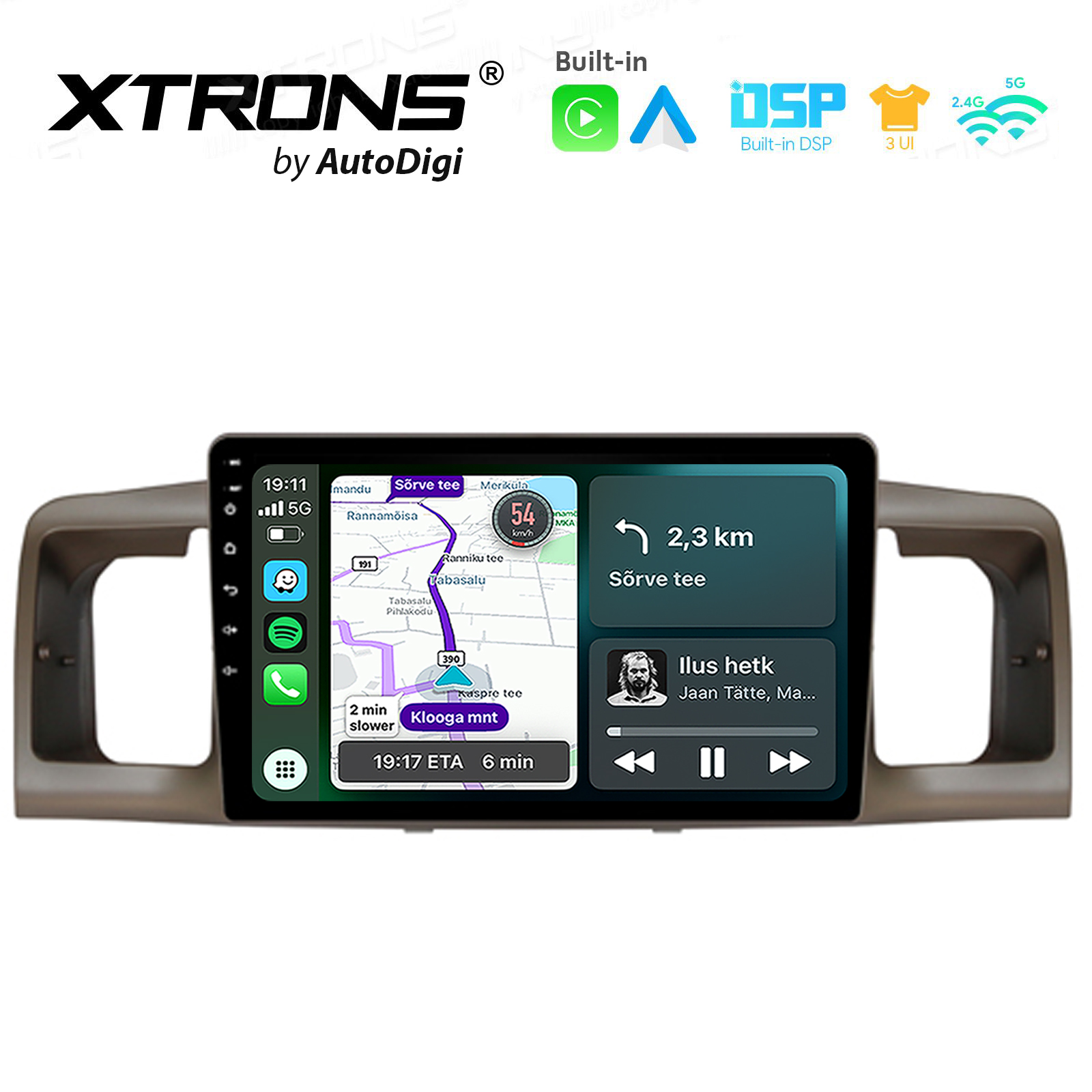 XTRONS XTR9158 Mudelikohane android multimeediakeskus gps naviraadio