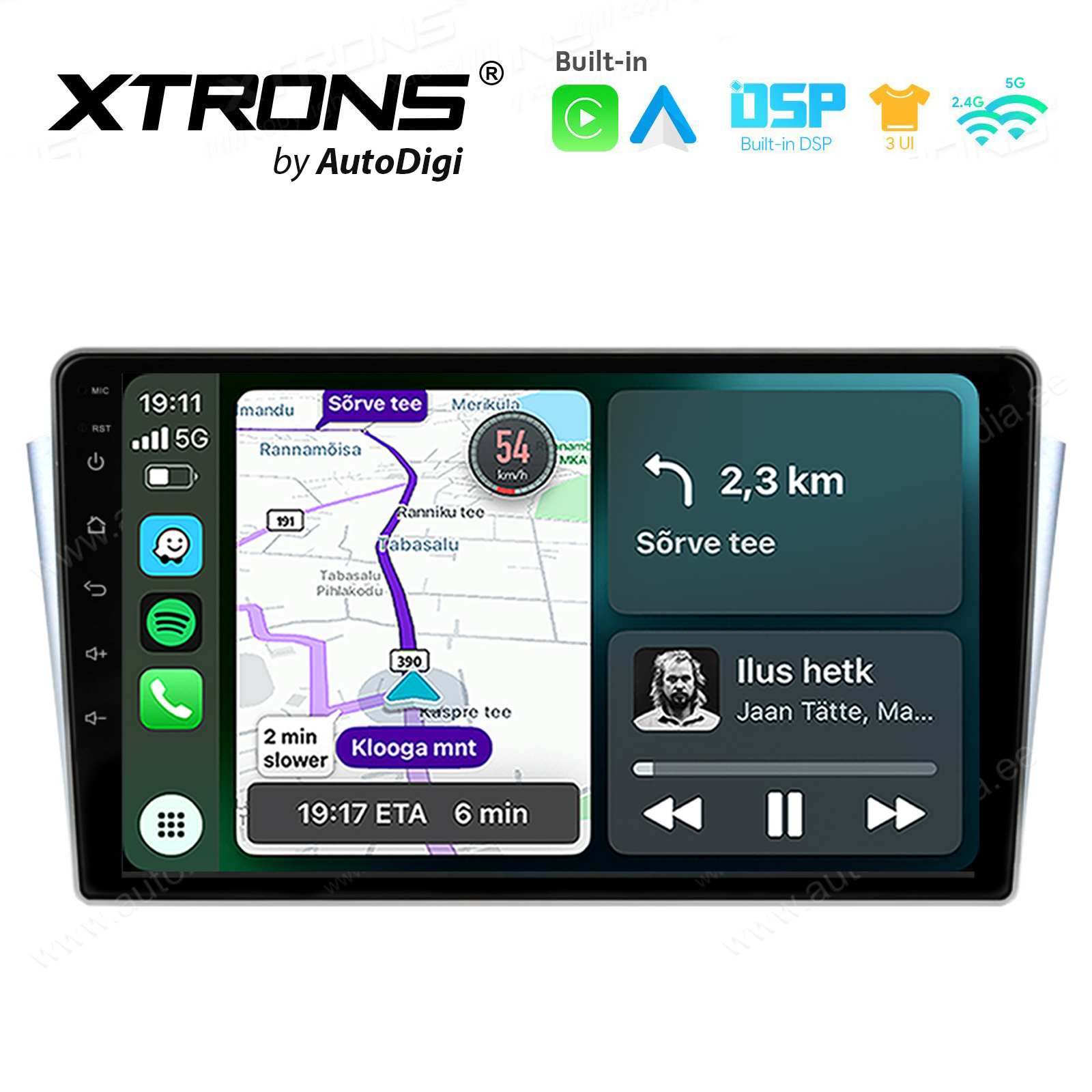 XTRONS XTR9170 Mudelikohane android multimeediakeskus gps naviraadio