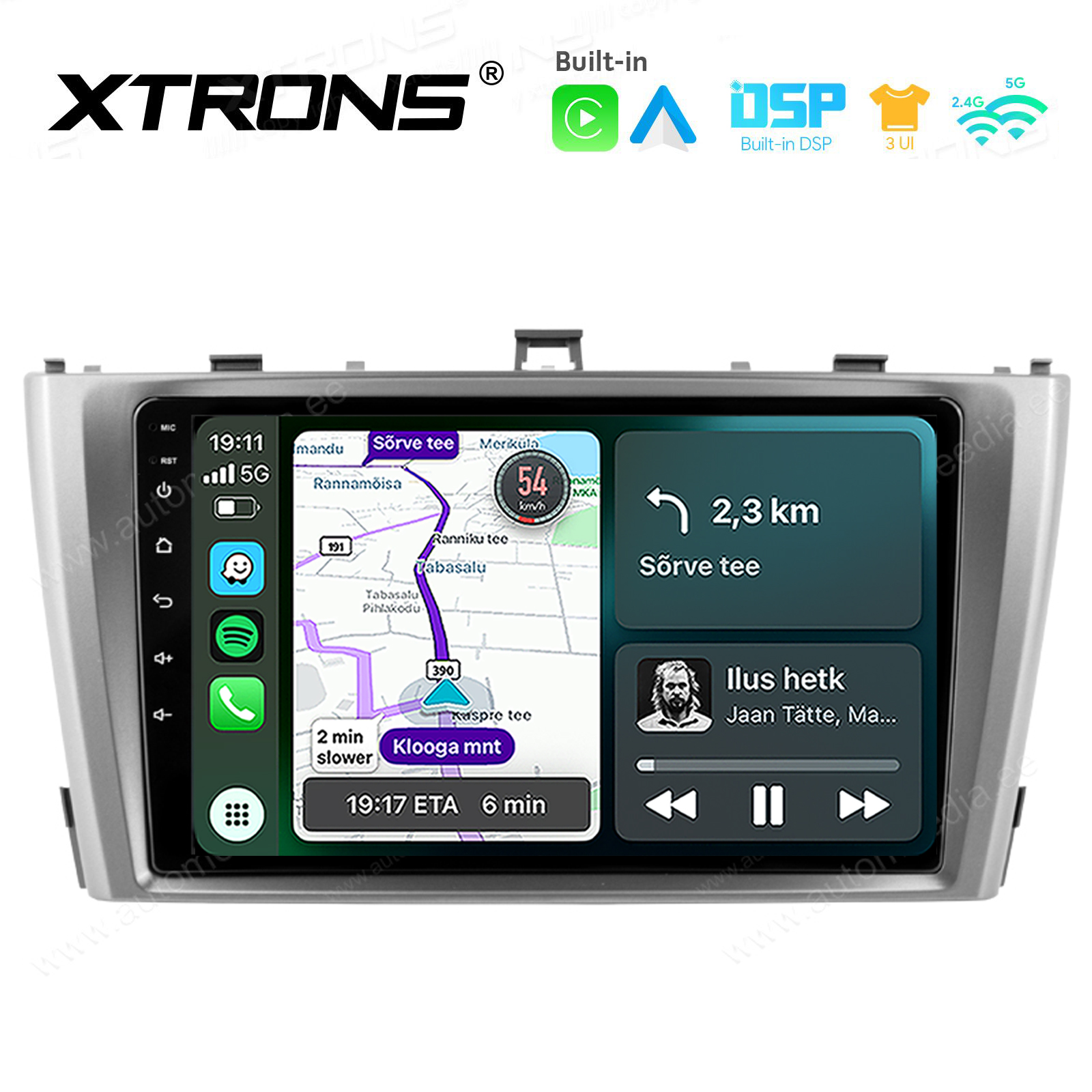 XTRONS XTR9171 Mudelikohane android multimeediakeskus gps naviraadio
