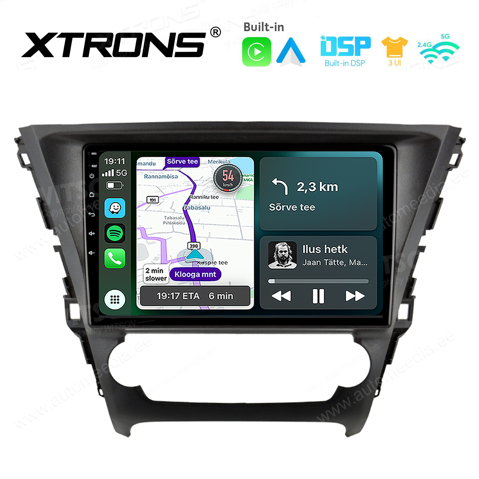 XTRONS XTR9173 Mudelikohane android multimeediakeskus gps naviraadio