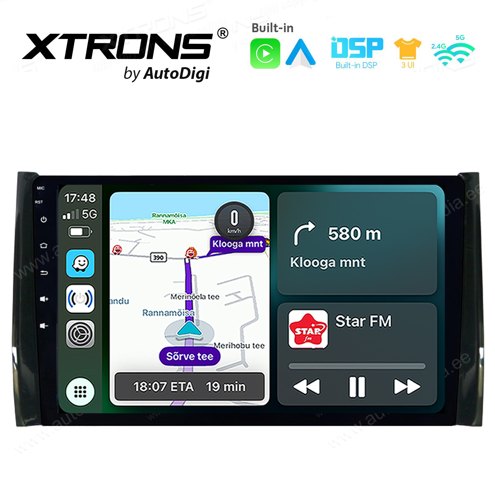 Skoda Kodiaq (2016-2023) | Karoq (2018-2025) Android 14  | CarPlay Android multimeedia keskus | DAB+ digiraadio