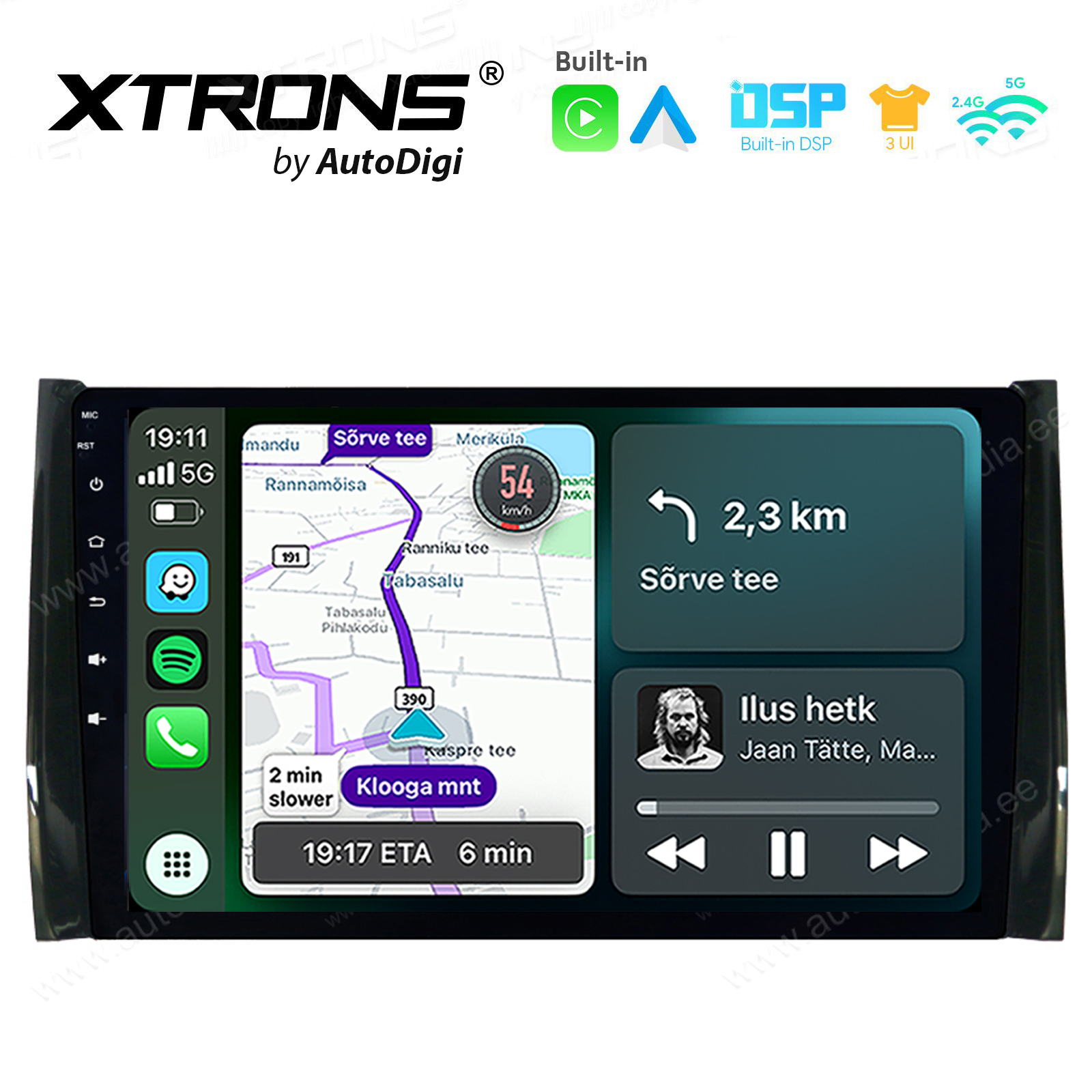 XTRONS XTR9210 Mudelikohane android multimeediakeskus gps naviraadio