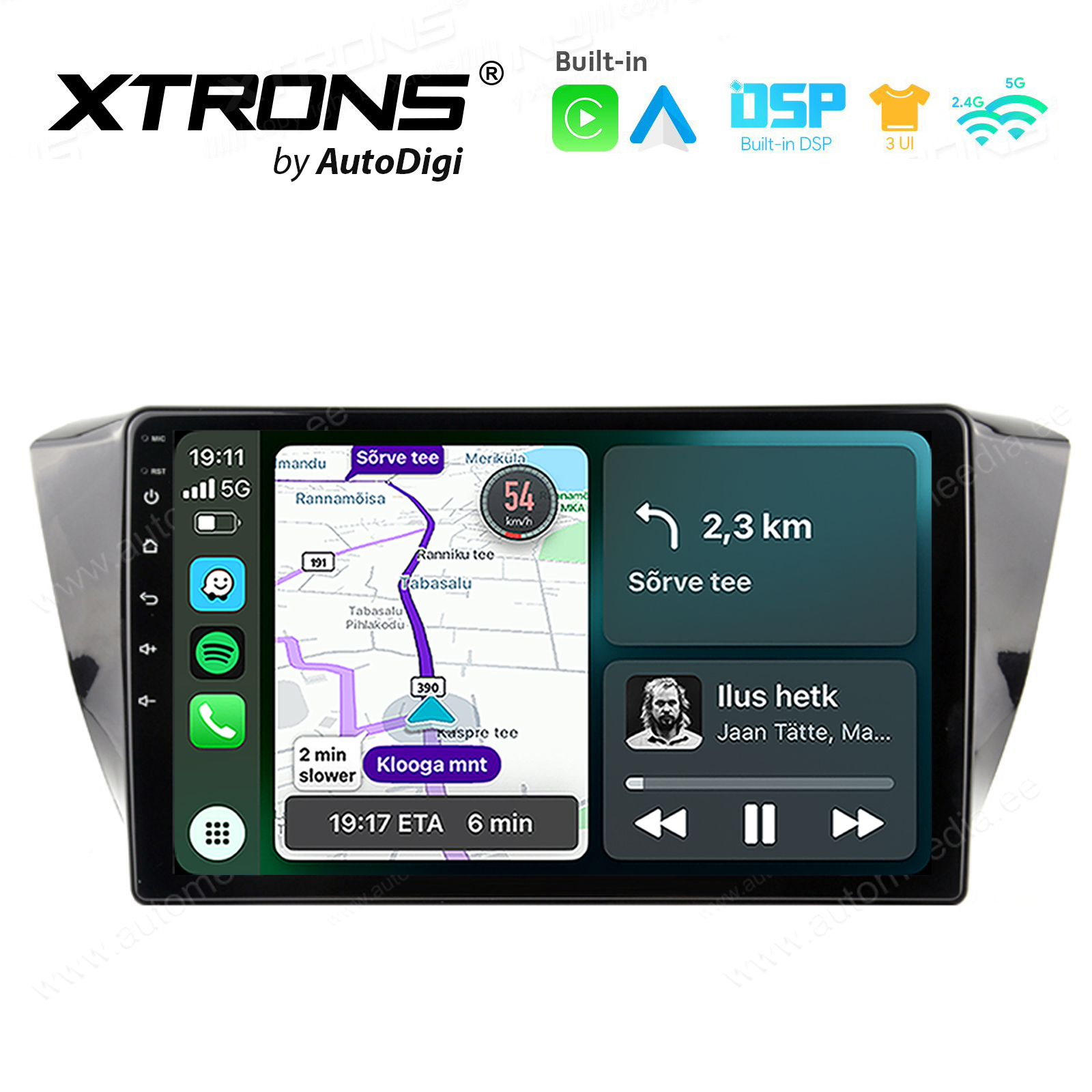 XTRONS XTR9211 Mudelikohane android multimeediakeskus gps naviraadio