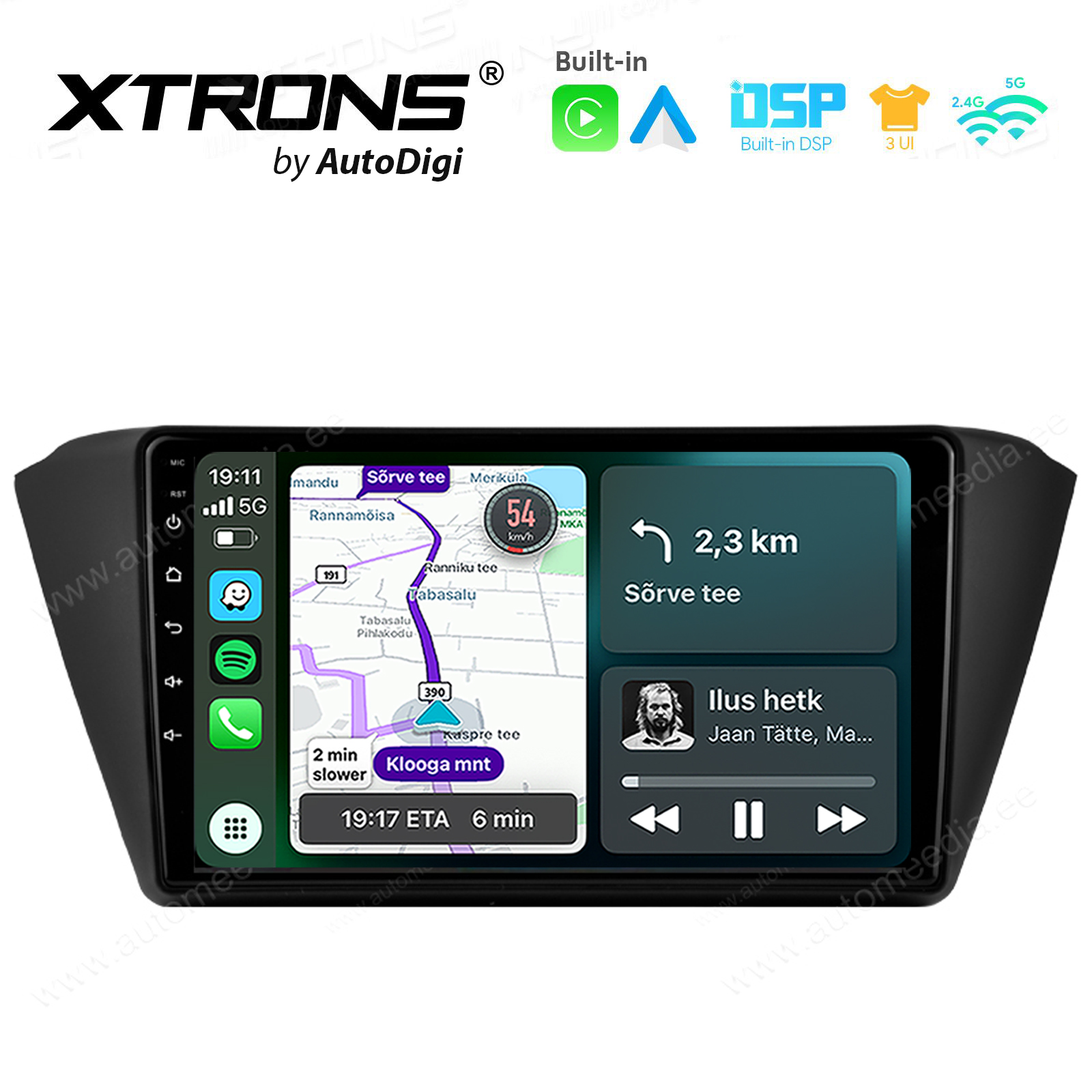 XTRONS XTR9214 Mudelikohane android multimeediakeskus gps naviraadio