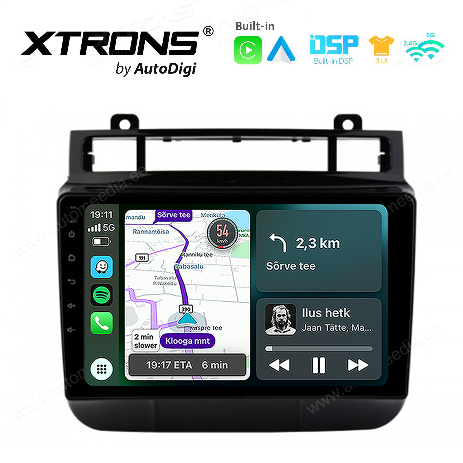 XTRONS XTR9215 Mudelikohane android multimeediakeskus gps naviraadio