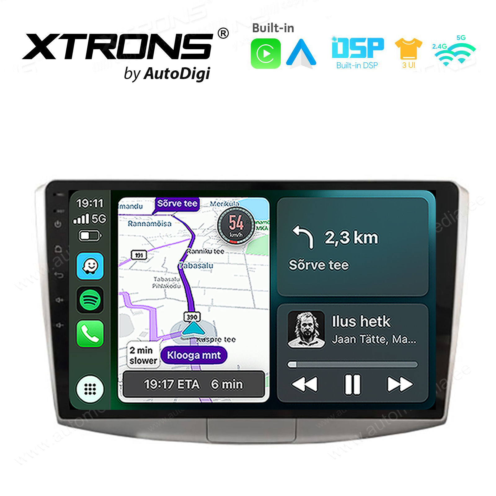 XTRONS XTR9216 Mudelikohane android multimeediakeskus gps naviraadio