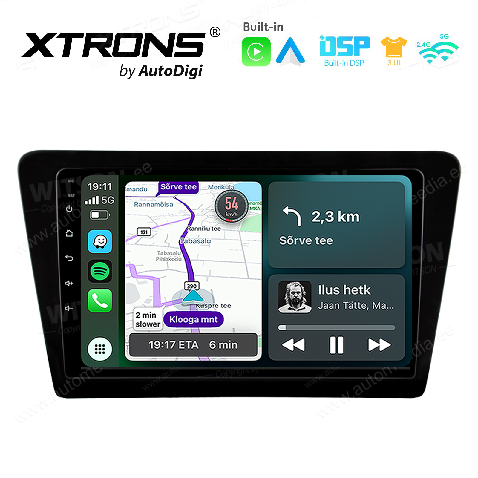 XTRONS XTR9217 Mudelikohane android multimeediakeskus gps naviraadio