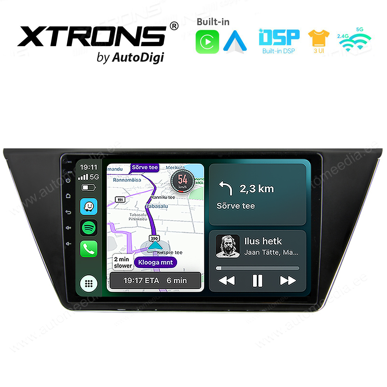 XTRONS XTR9221 Mudelikohane android multimeediakeskus gps naviraadio