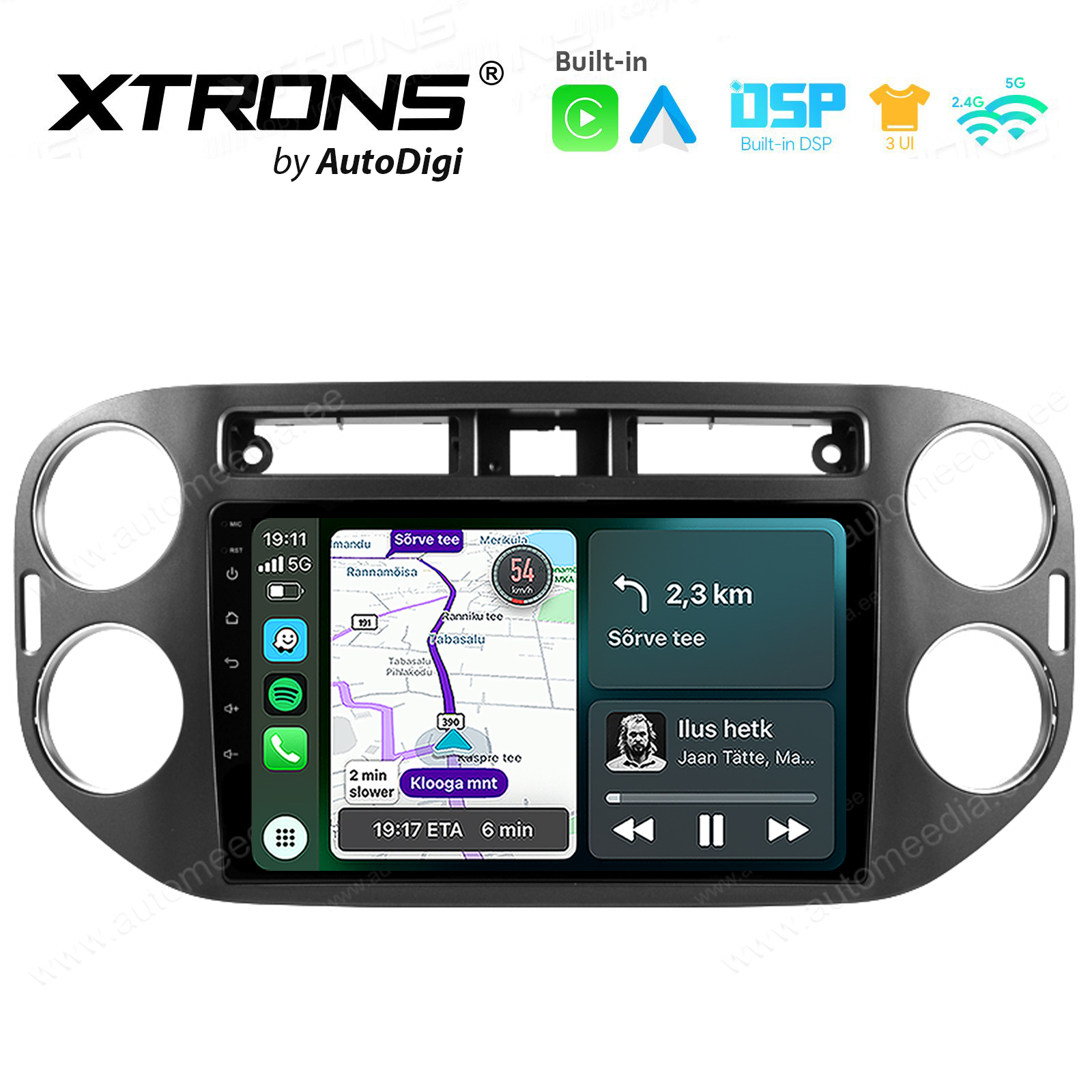 XTRONS XTR9227 Mudelikohane android multimeediakeskus gps naviraadio