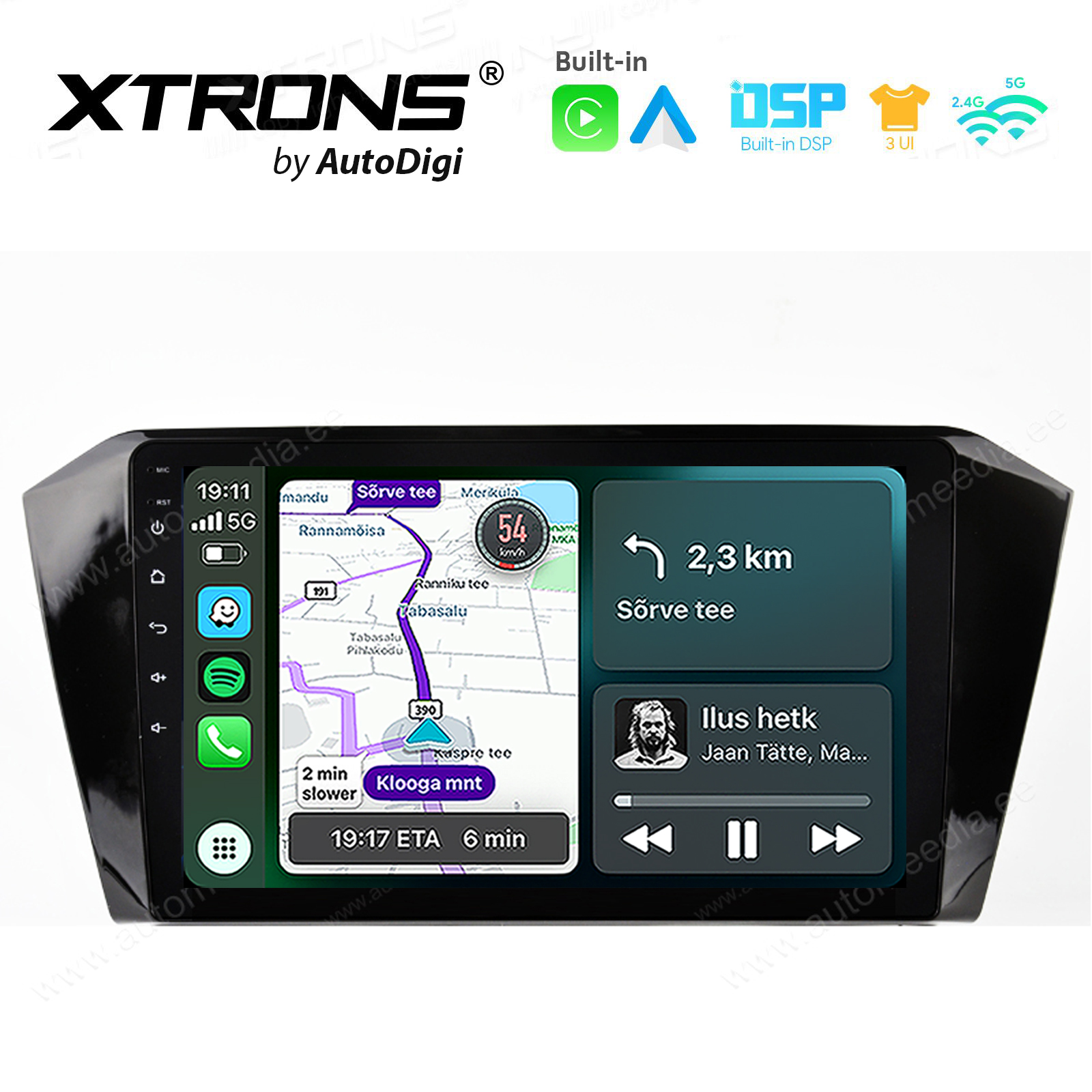 XTRONS XTR9241 Mudelikohane android multimeediakeskus gps naviraadio