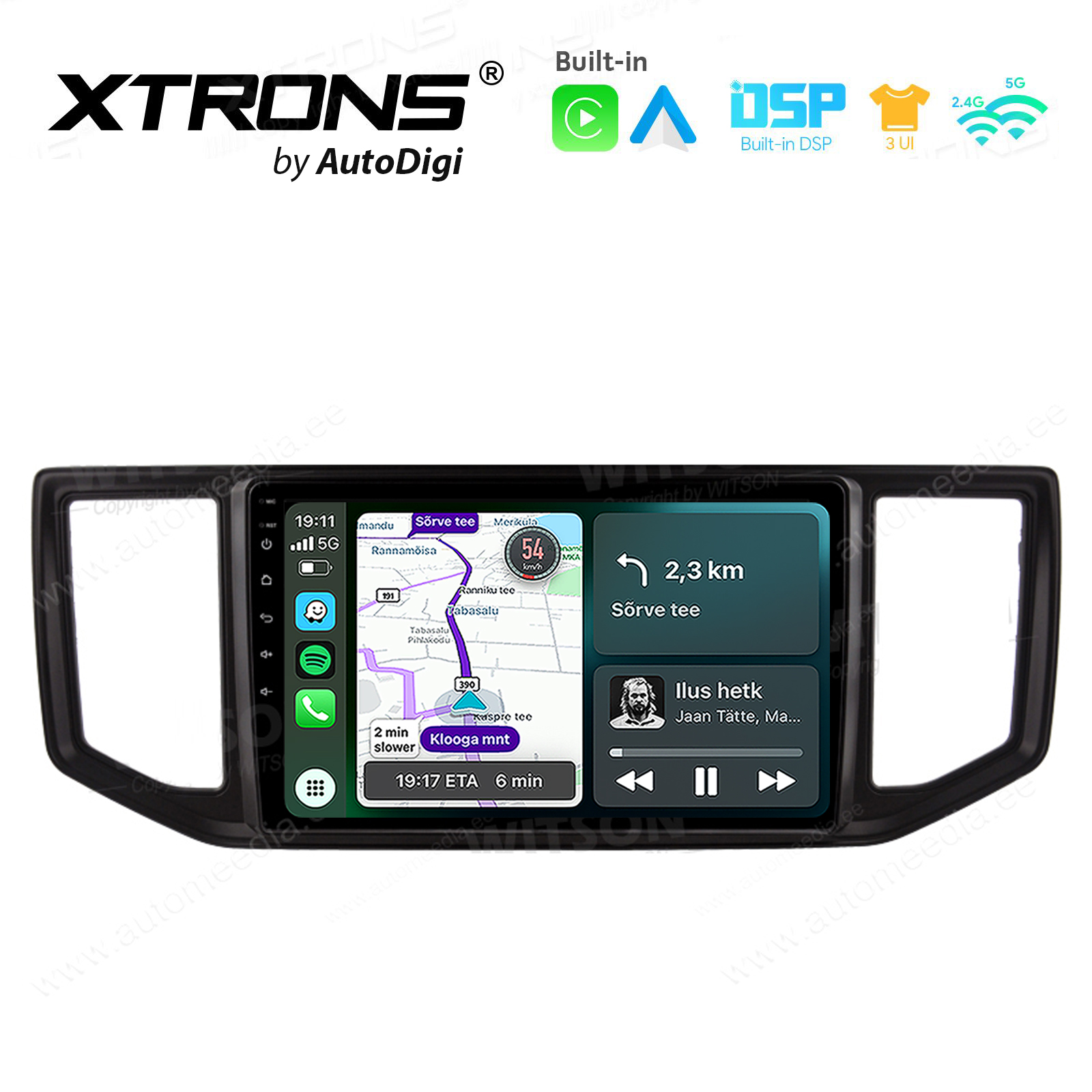 XTRONS XTR9244 Mudelikohane android multimeediakeskus gps naviraadio