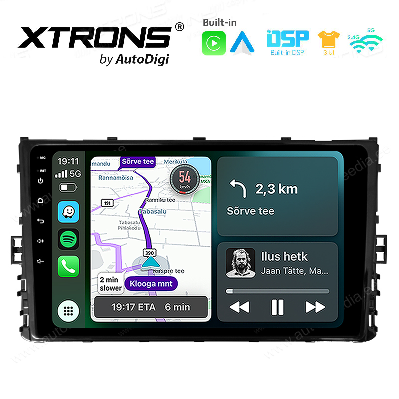 XTRONS XTR9247 Mudelikohane android multimeediakeskus gps naviraadio