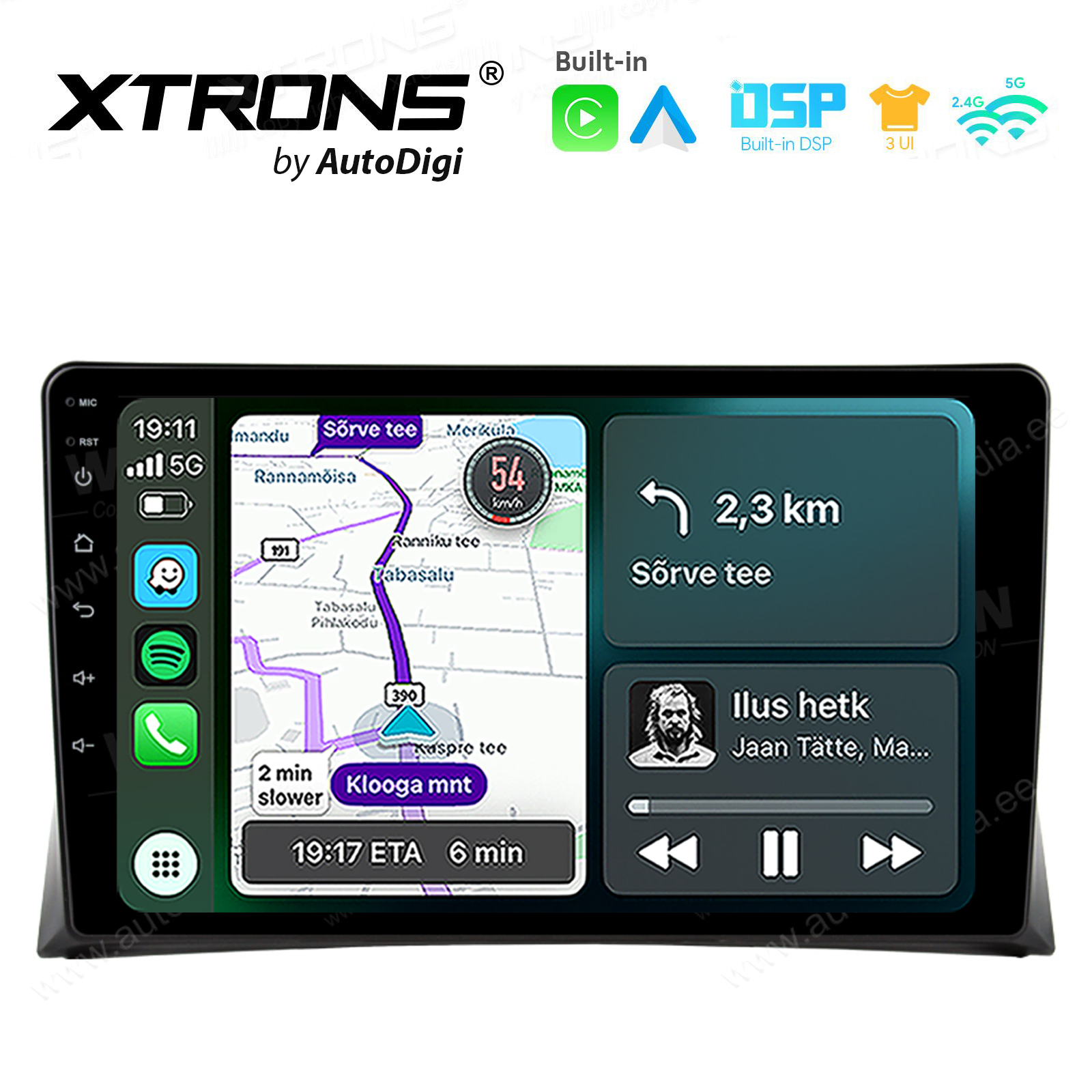 XTRONS XTR9248 Mudelikohane android multimeediakeskus gps naviraadio