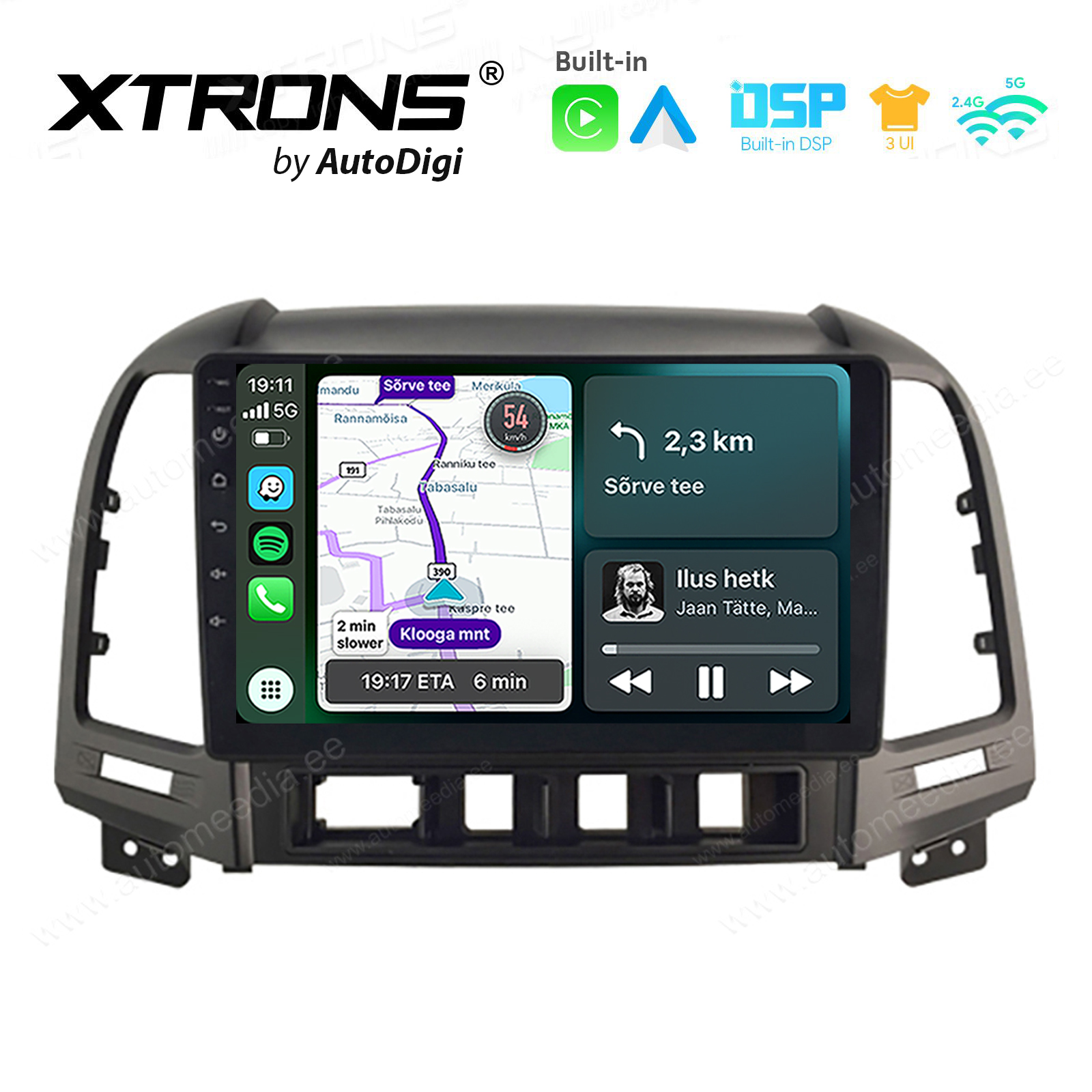 XTRONS XTR9289 Mudelikohane android multimeediakeskus gps naviraadio