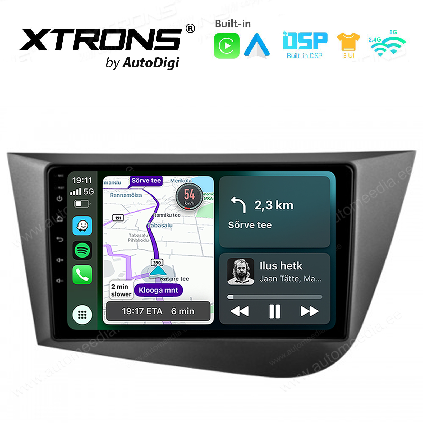 XTRONS XTR9298 Mudelikohane android multimeediakeskus gps naviraadio