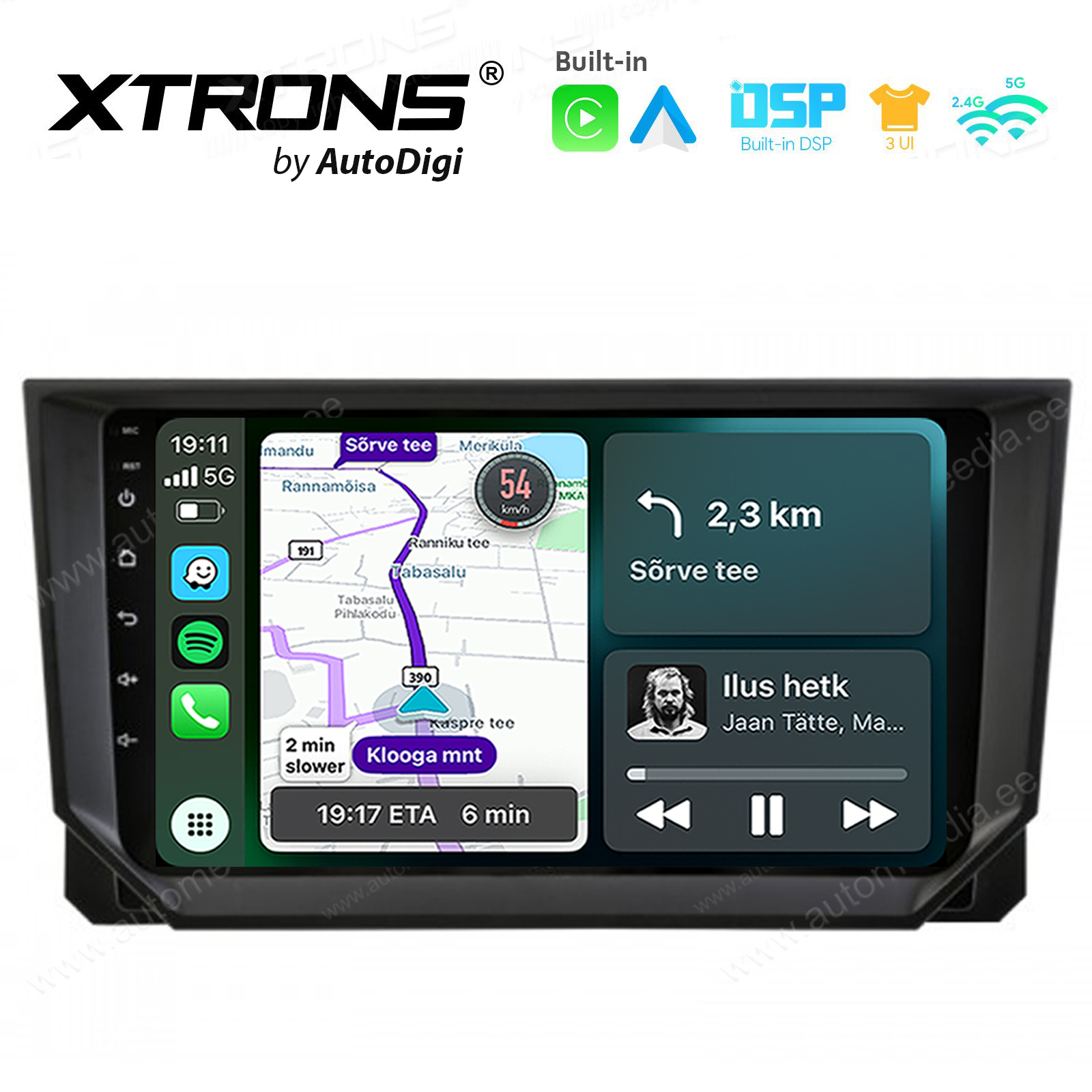 XTRONS XTR9300 Mudelikohane android multimeediakeskus gps naviraadio
