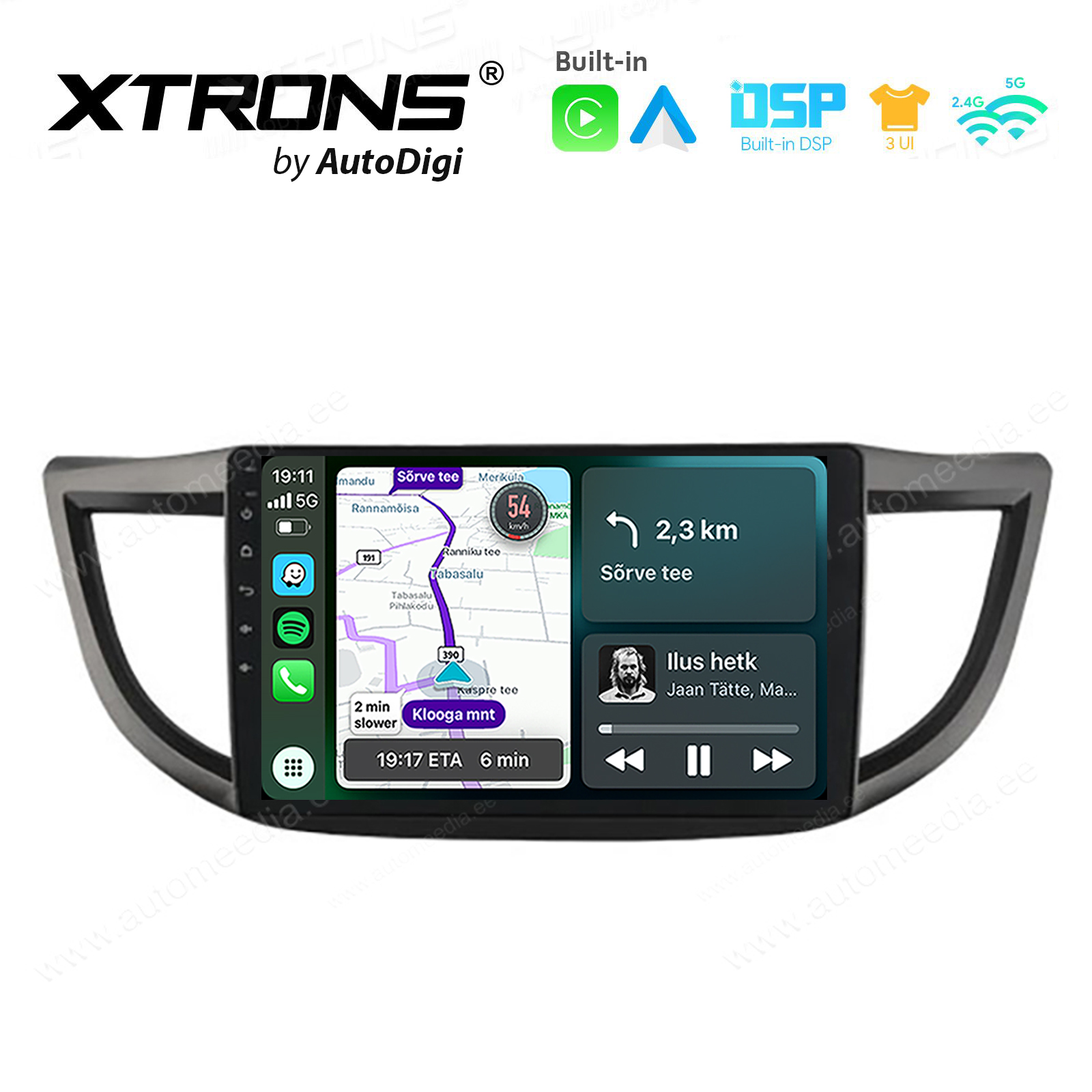 XTRONS XTR9306 Mudelikohane android multimeediakeskus gps naviraadio