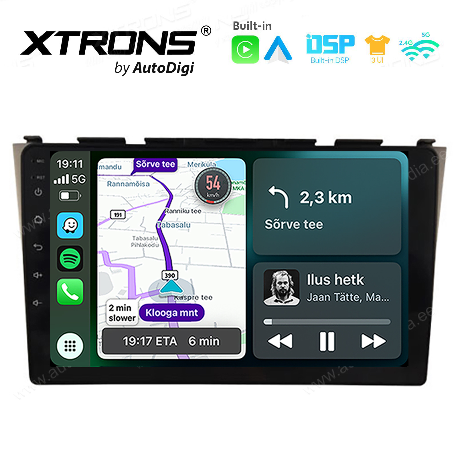 XTRONS XTR9318 Mudelikohane android multimeediakeskus gps naviraadio