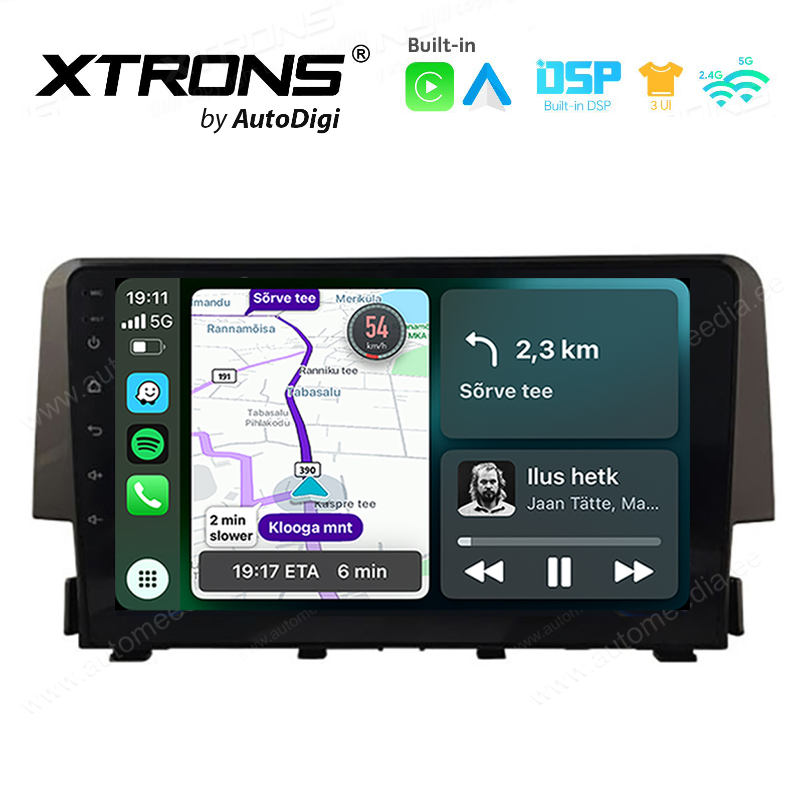 XTRONS XTR9322 Mudelikohane android multimeediakeskus gps naviraadio