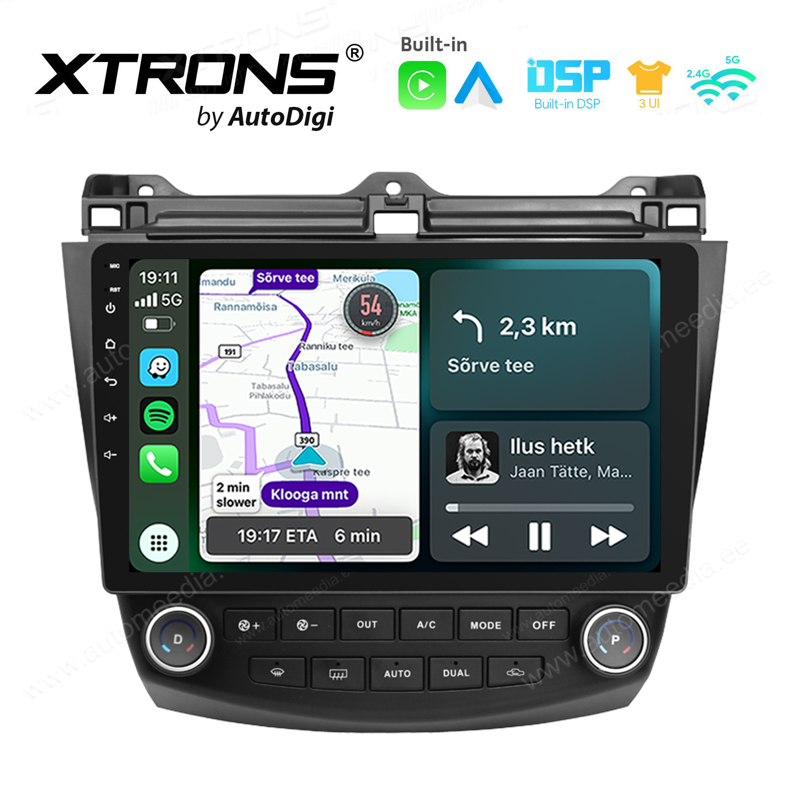 XTRONS XTR9327 Mudelikohane android multimeediakeskus gps naviraadio