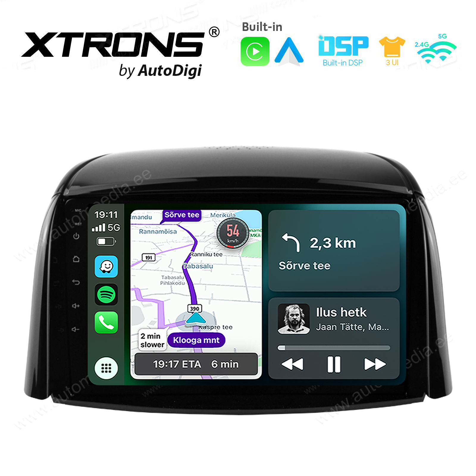 XTRONS XTR9359 Mudelikohane android multimeediakeskus gps naviraadio
