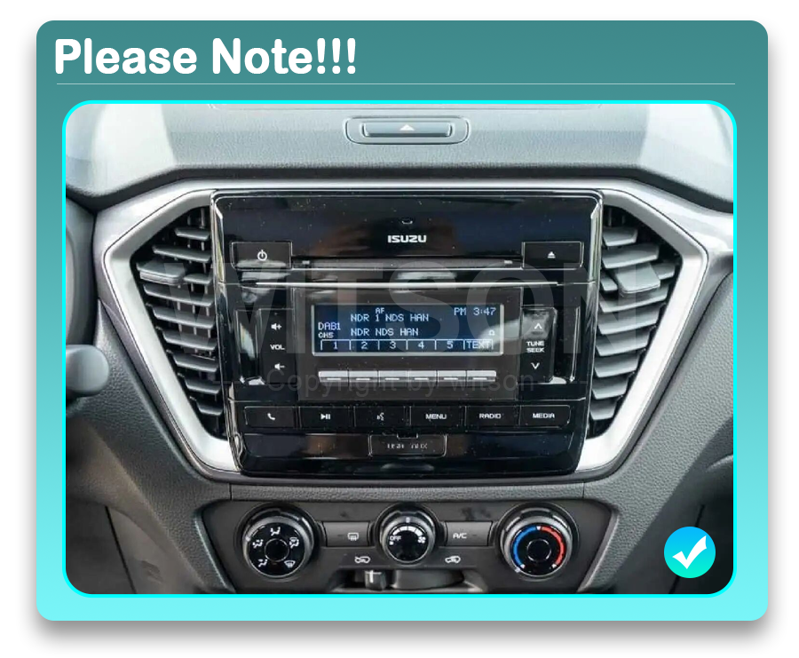 XTRONS XTR9427 XTRONS XTR9427 raadio sobivus autole