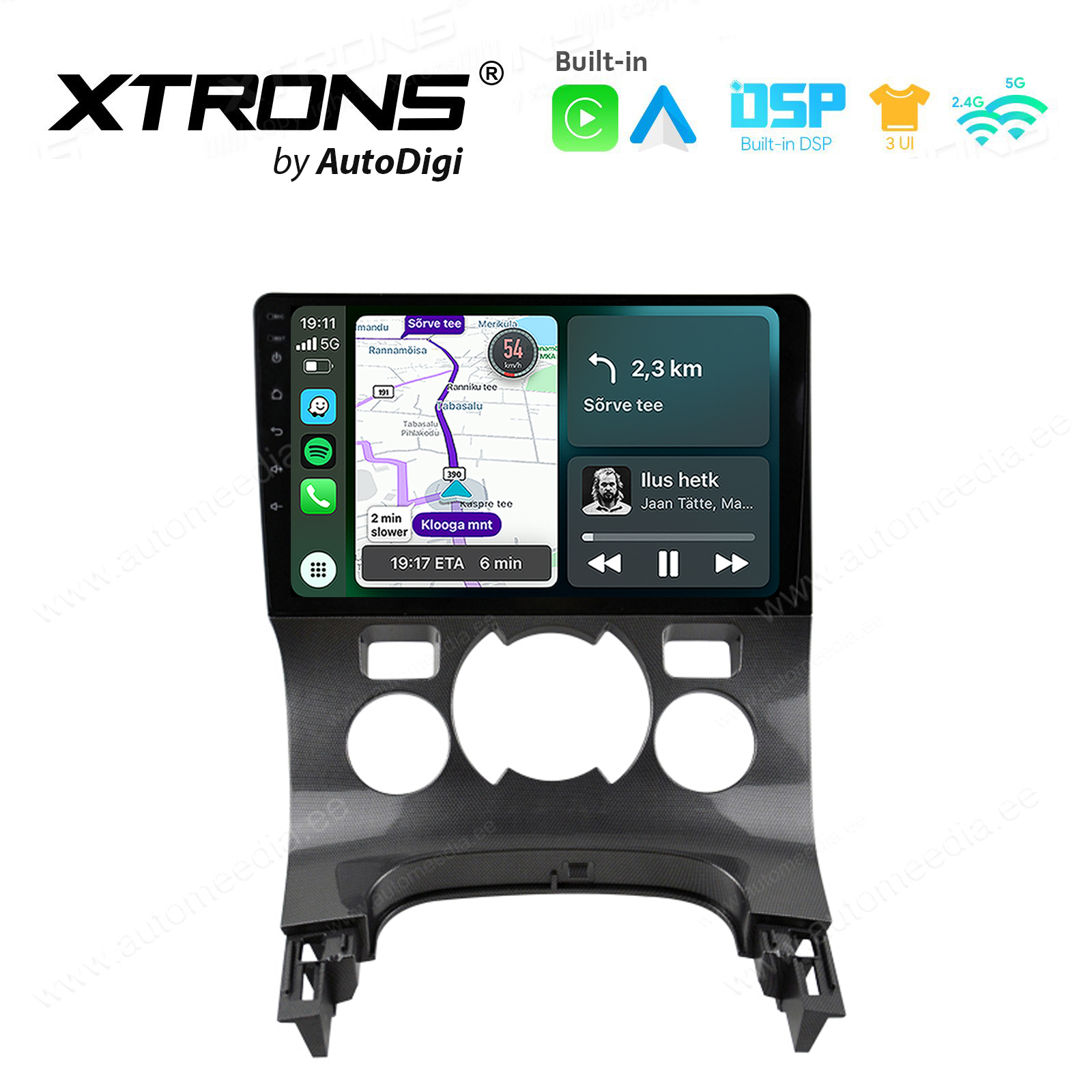 XTRONS XTR9430 Mudelikohane android multimeediakeskus gps naviraadio