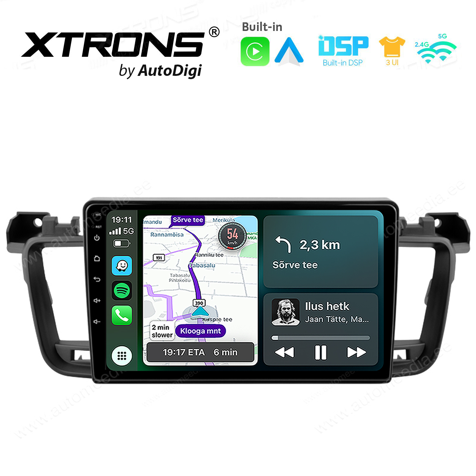 XTRONS XTR9432 Mudelikohane android multimeediakeskus gps naviraadio