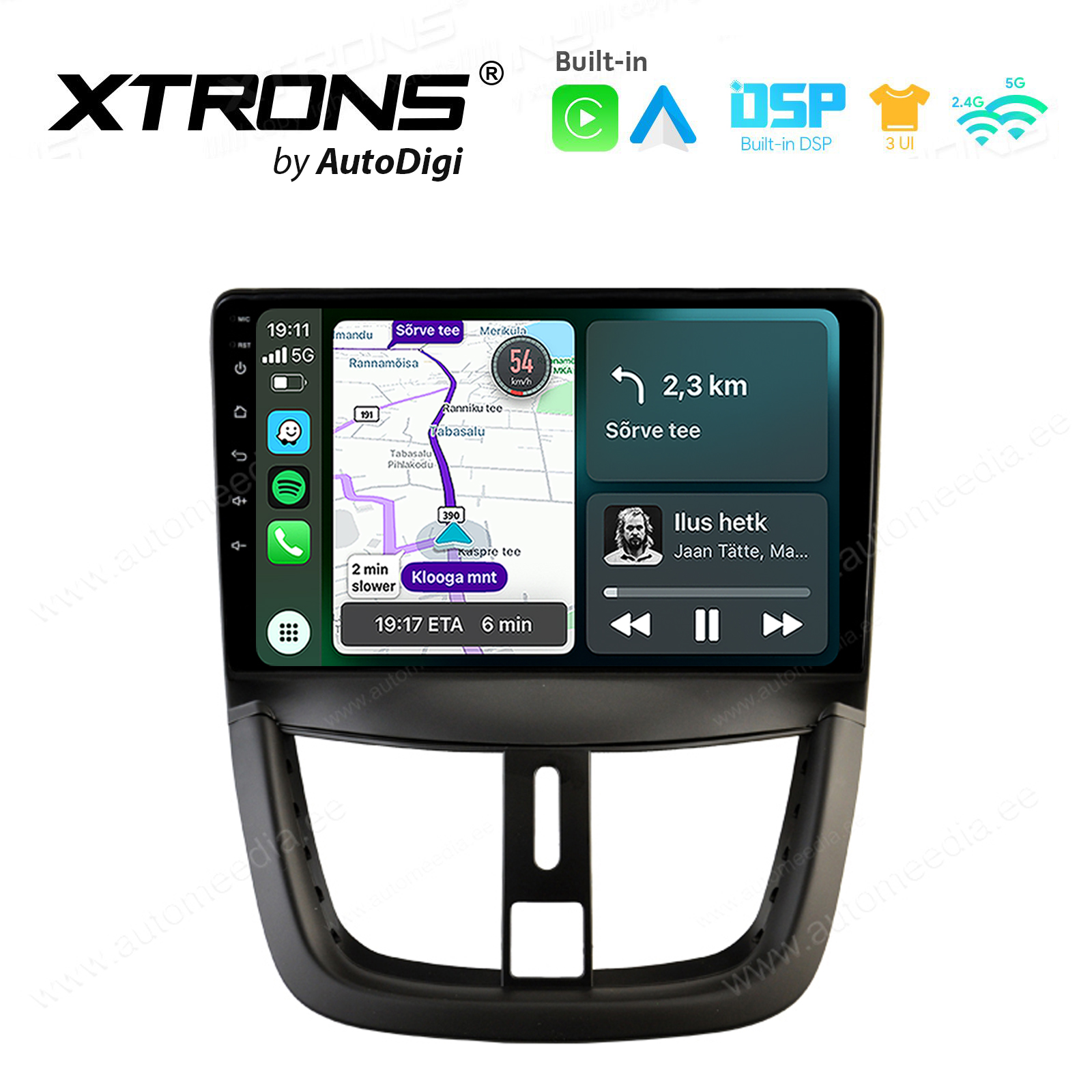XTRONS XTR9440 Mudelikohane android multimeediakeskus gps naviraadio