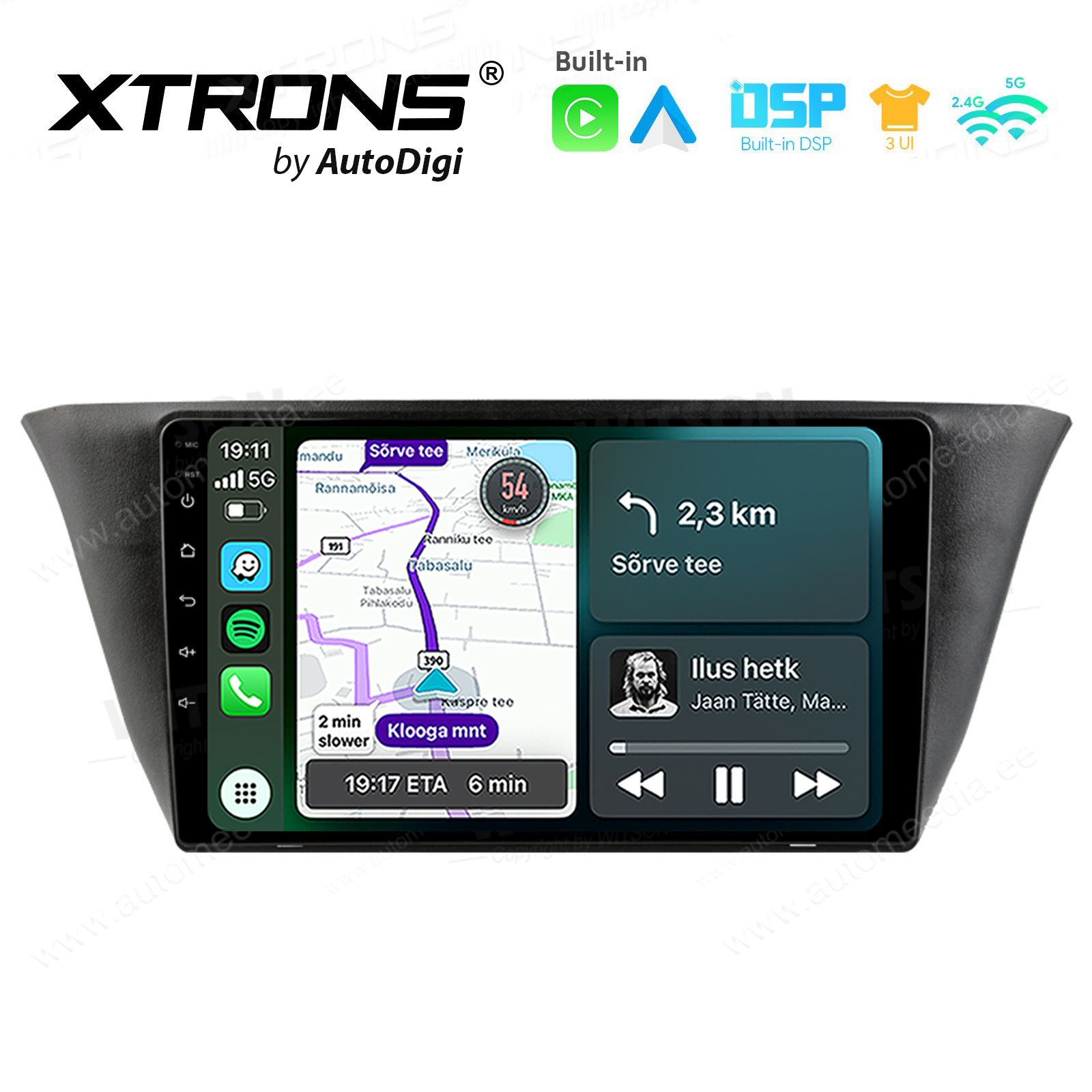 XTRONS XTR9450 Mudelikohane android multimeediakeskus gps naviraadio