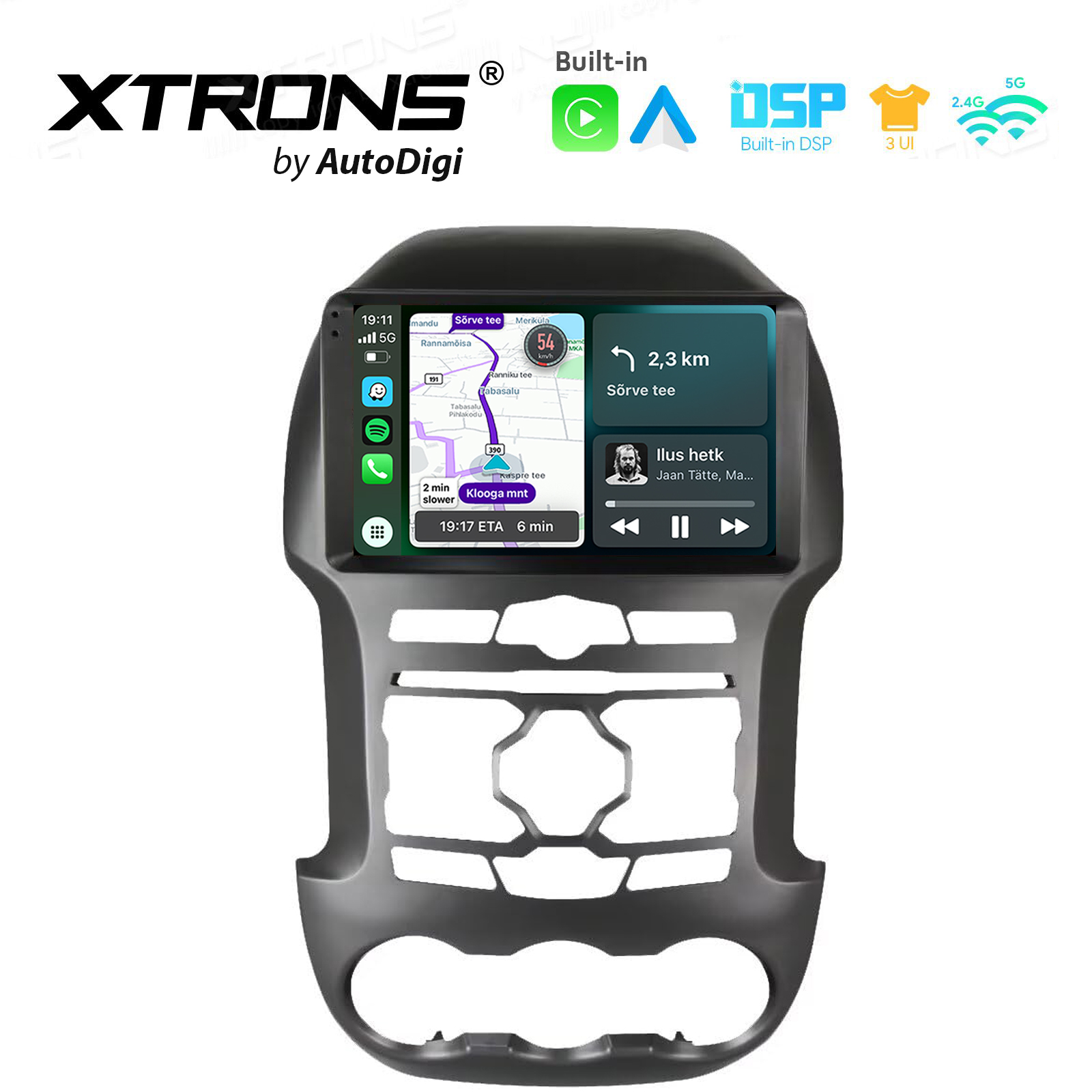 XTRONS XTR9462B Mudelikohane android multimeediakeskus gps naviraadio