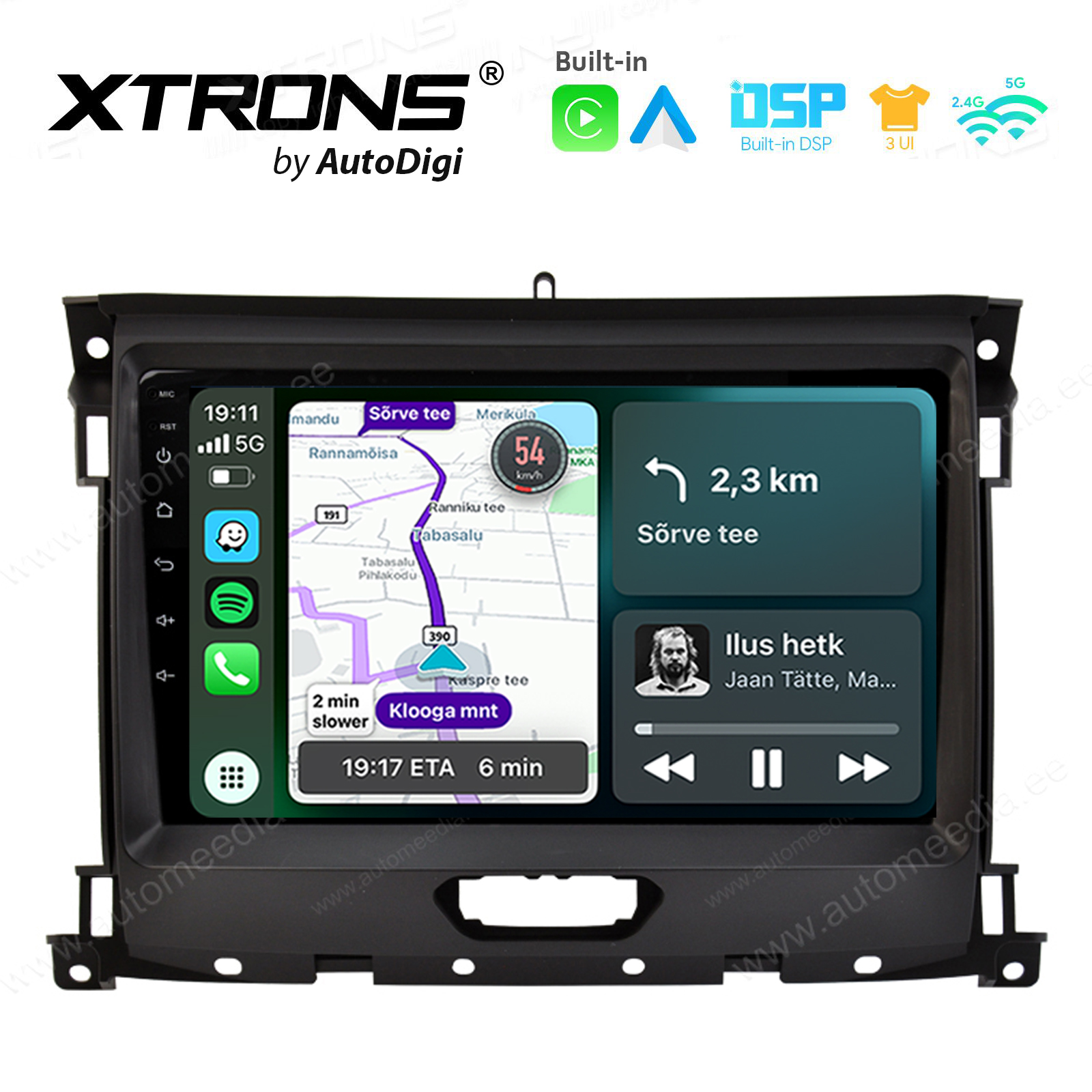 XTRONS XTR9495 Mudelikohane android multimeediakeskus gps naviraadio