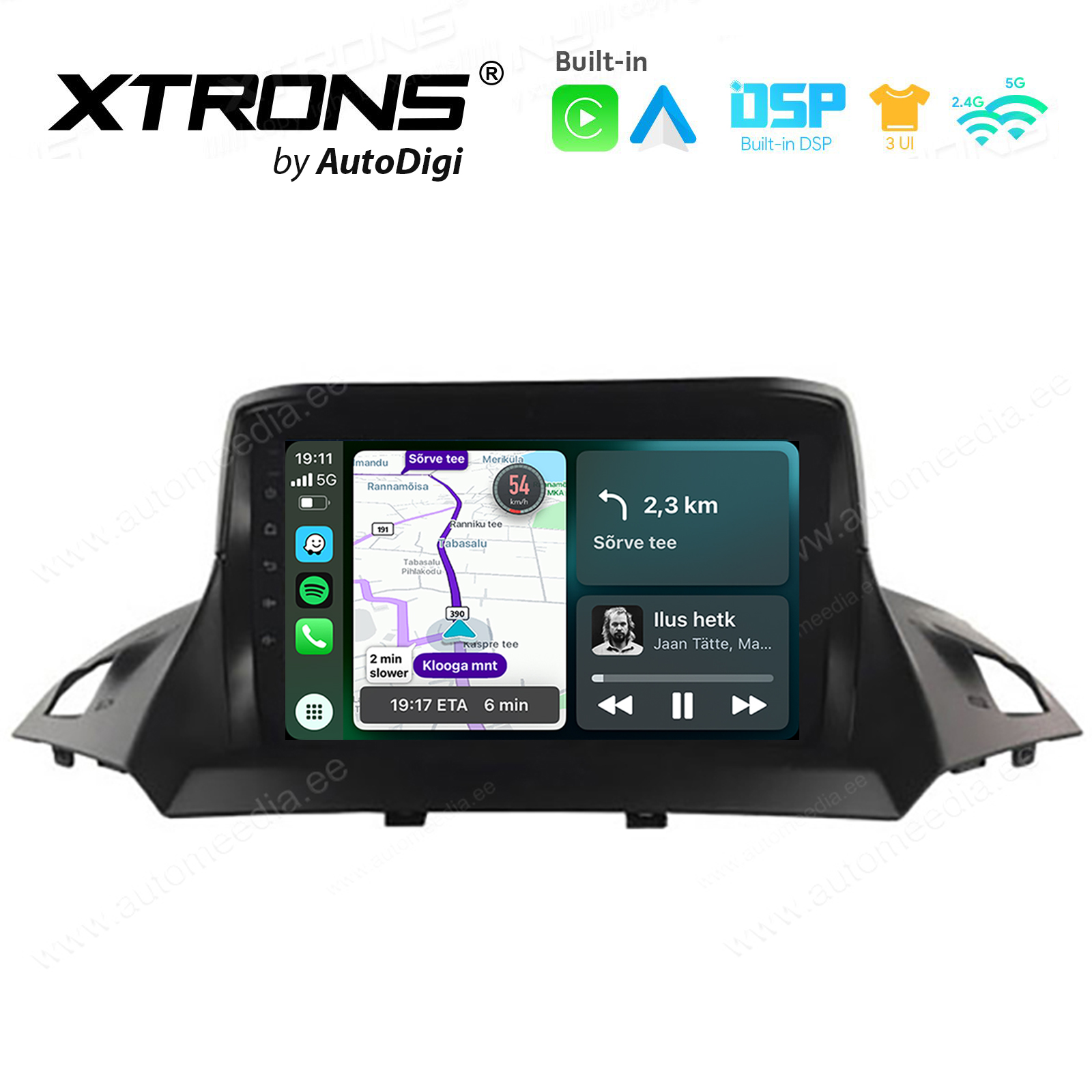 XTRONS XTR9498 Mudelikohane android multimeediakeskus gps naviraadio