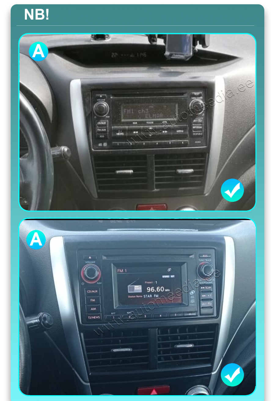 XTRONS XTR9502 XTRONS XTR9502 raadio sobivus autole