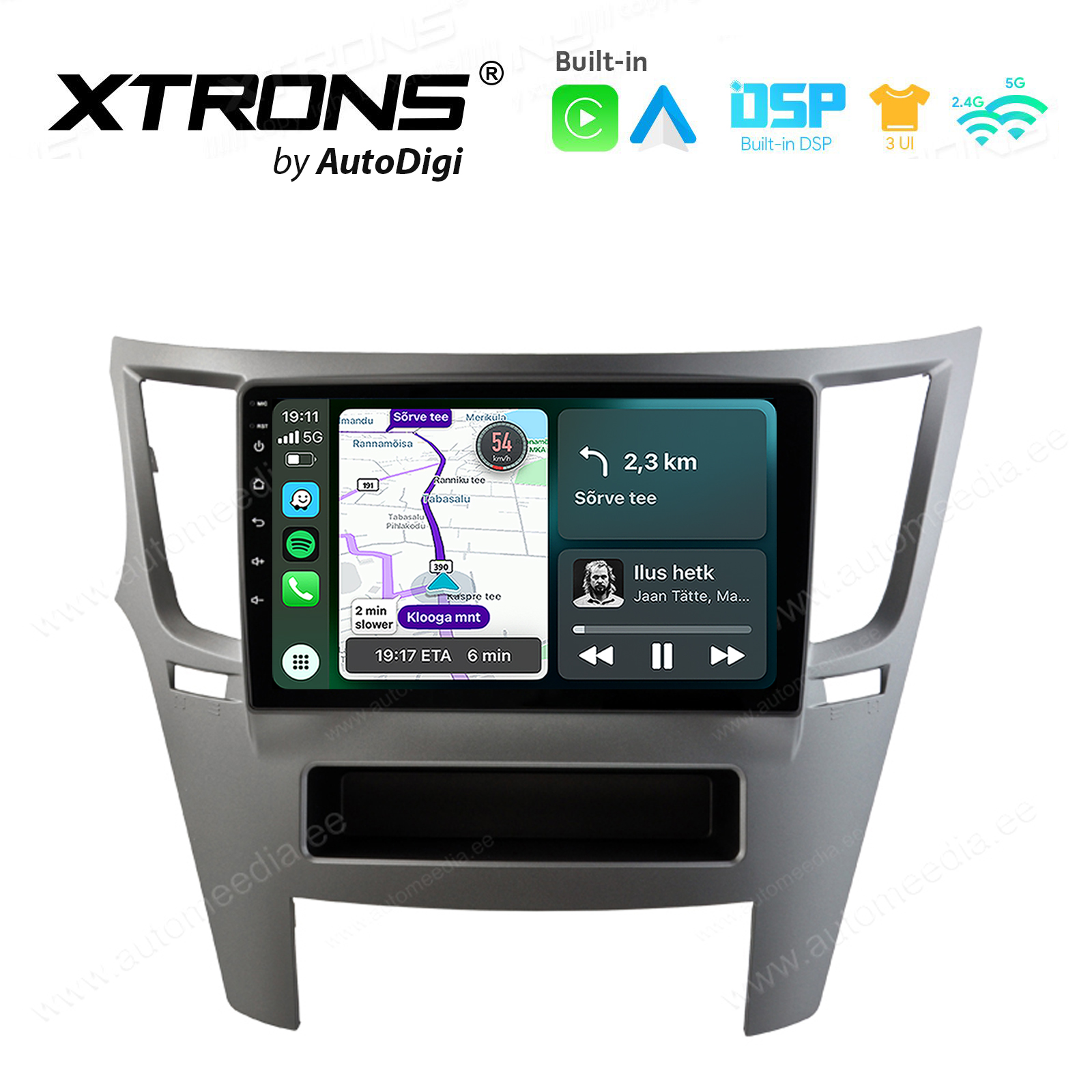 XTRONS XTR9503 Mudelikohane android multimeediakeskus gps naviraadio