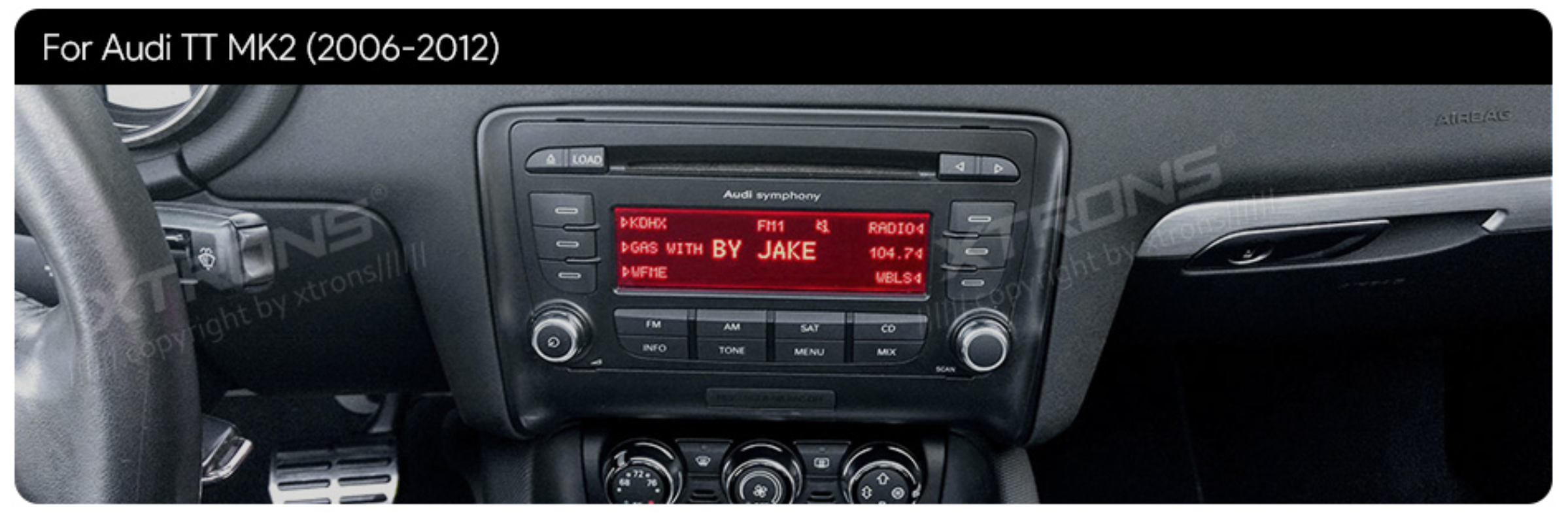 XTRONS XTR9751 XTRONS XTR9751 raadio sobivus autole